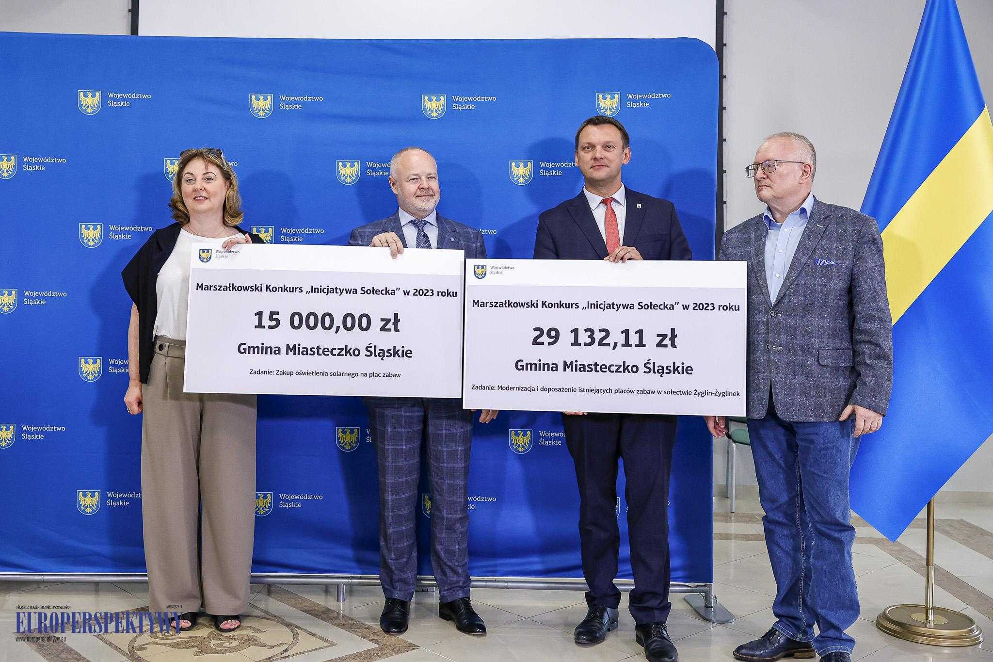 Europerspektywy Uroczyste wręczenie czeków w ramach Marszałkowskiego Konkursu „Inicjatywa Sołecka"