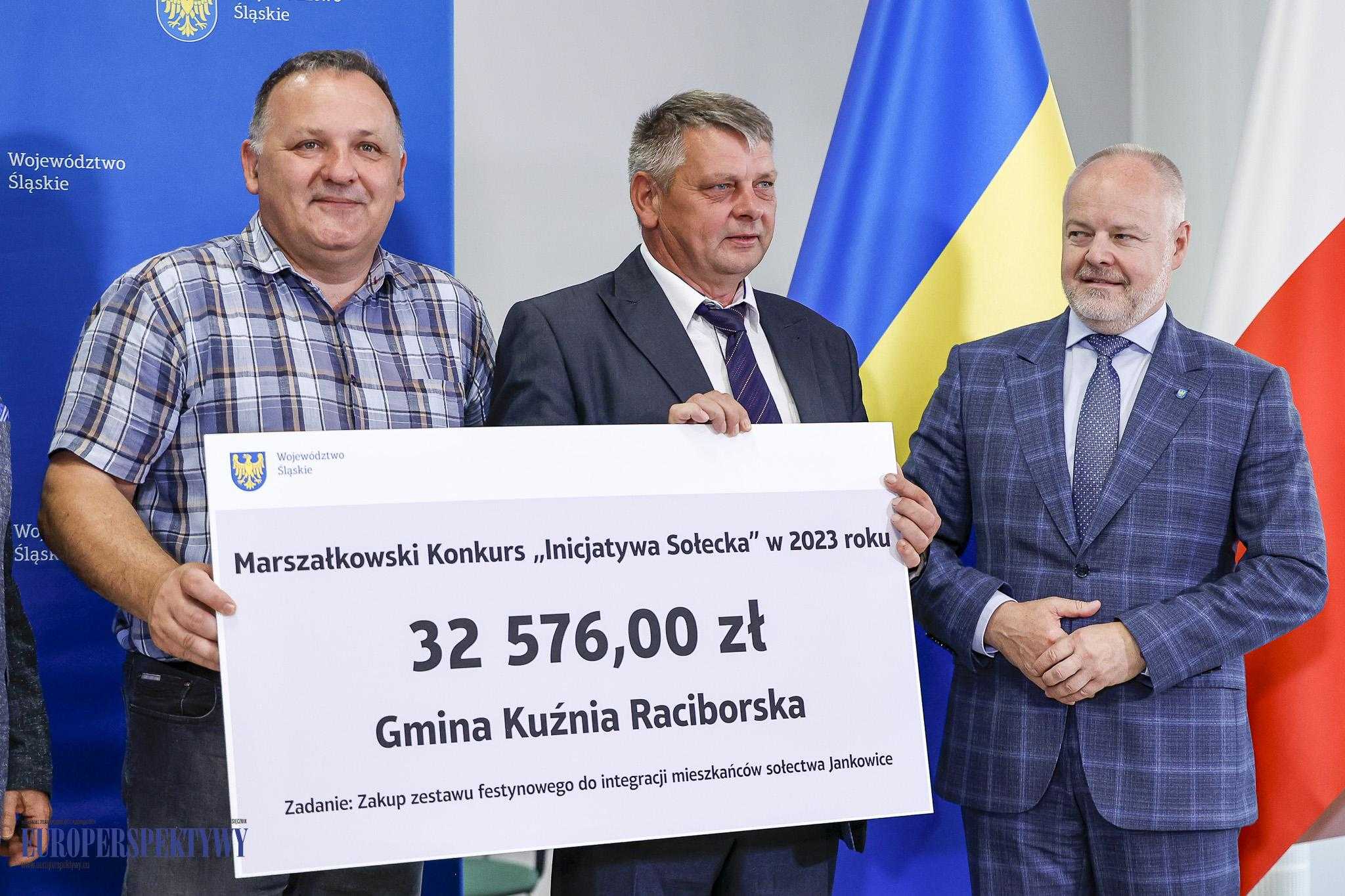 Europerspektywy Uroczyste wręczenie czeków w ramach Marszałkowskiego Konkursu „Inicjatywa Sołecka"