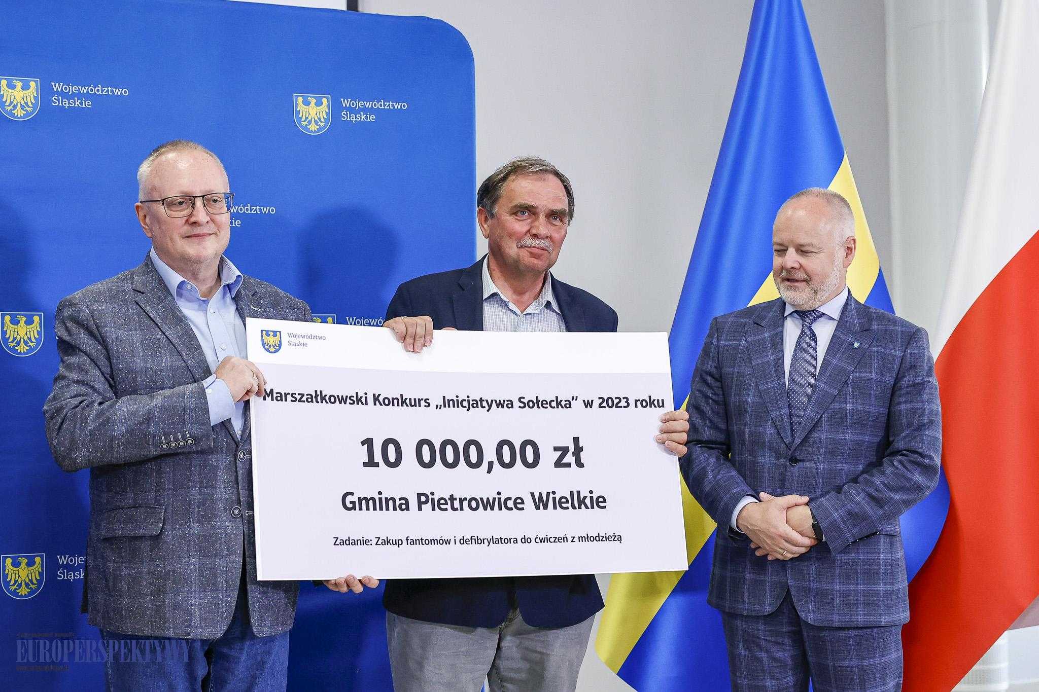 Europerspektywy Uroczyste wręczenie czeków w ramach Marszałkowskiego Konkursu „Inicjatywa Sołecka"