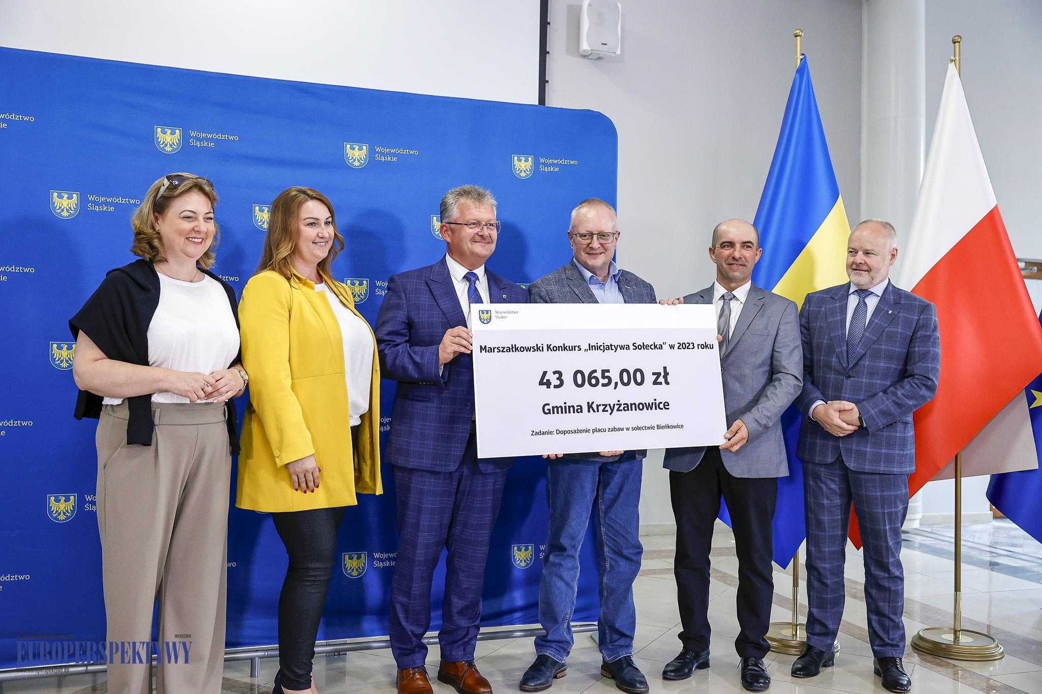 Europerspektywy Uroczyste wręczenie czeków w ramach Marszałkowskiego Konkursu „Inicjatywa Sołecka"