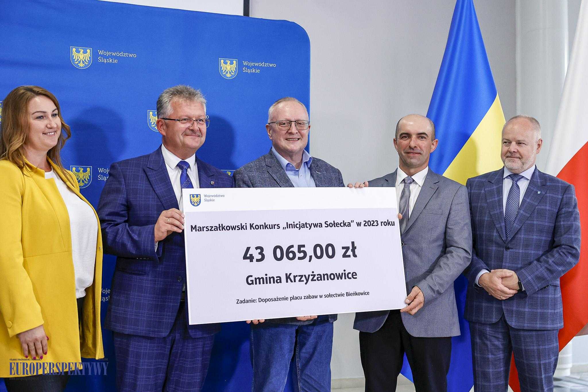 Europerspektywy Uroczyste wręczenie czeków w ramach Marszałkowskiego Konkursu „Inicjatywa Sołecka"