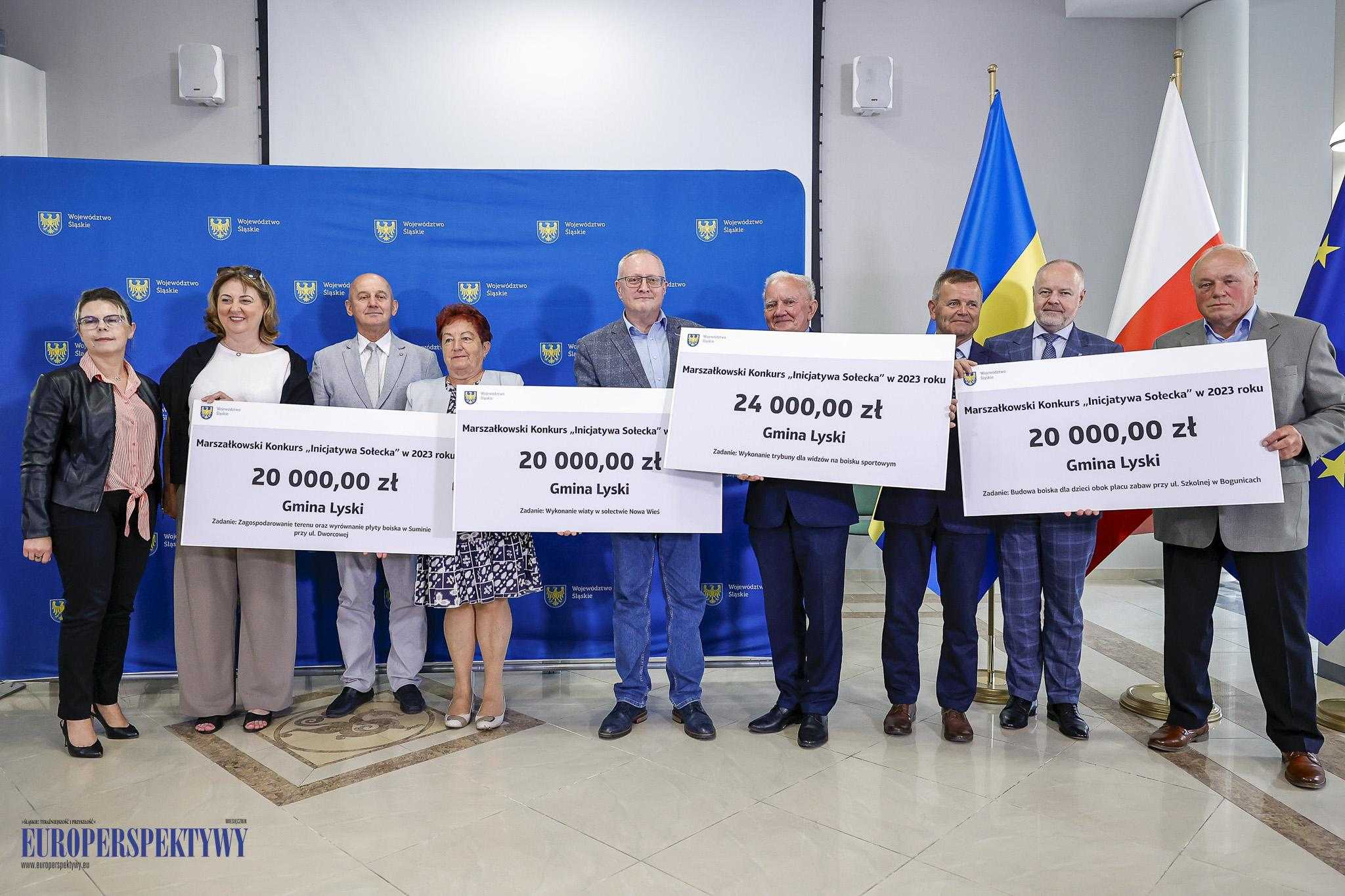 Europerspektywy Uroczyste wręczenie czeków w ramach Marszałkowskiego Konkursu „Inicjatywa Sołecka"