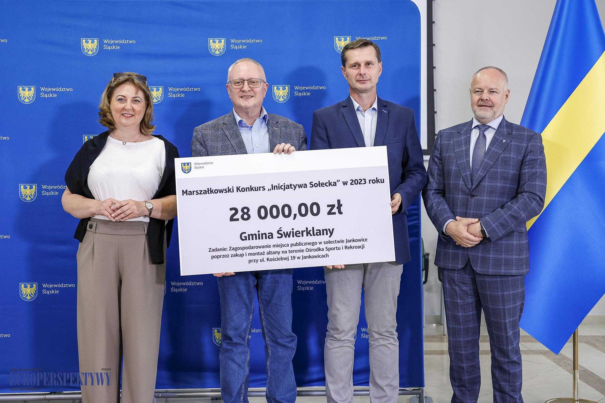 Europerspektywy Uroczyste wręczenie czeków w ramach Marszałkowskiego Konkursu „Inicjatywa Sołecka"