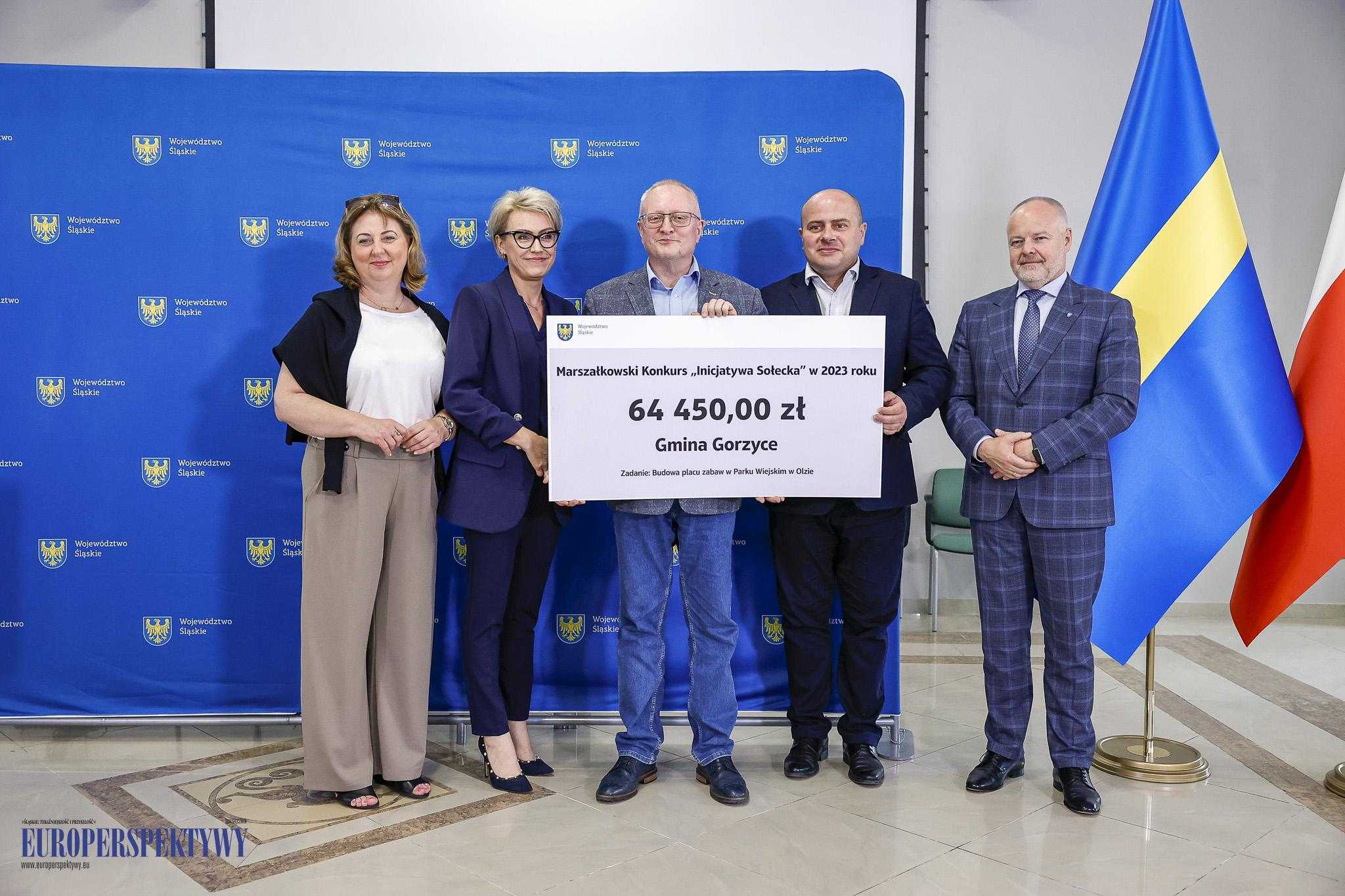 Europerspektywy Uroczyste wręczenie czeków w ramach Marszałkowskiego Konkursu „Inicjatywa Sołecka"