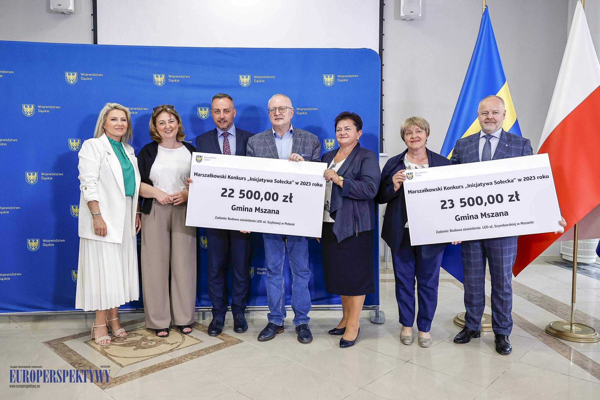 Europerspektywy Uroczyste wręczenie czeków w ramach Marszałkowskiego Konkursu „Inicjatywa Sołecka"