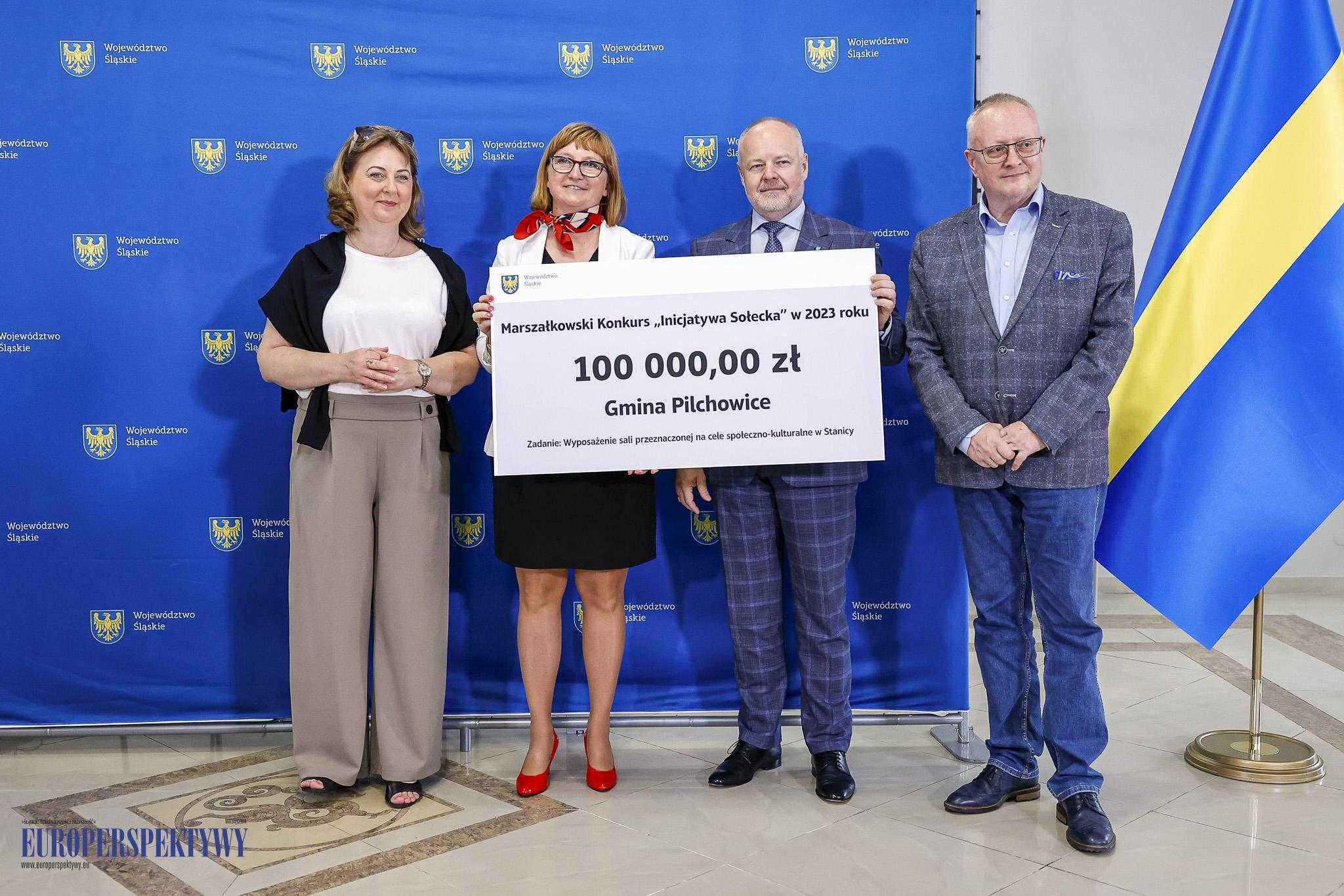 Europerspektywy Uroczyste wręczenie czeków w ramach Marszałkowskiego Konkursu „Inicjatywa Sołecka"