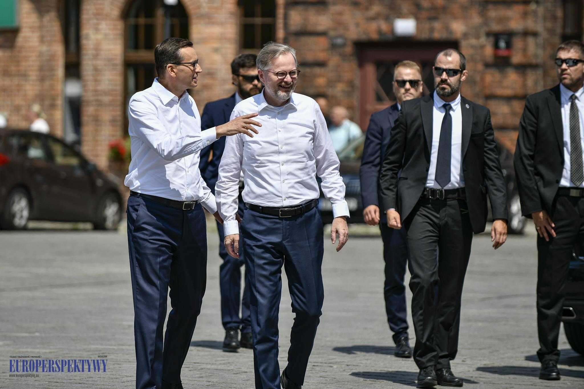 Europerspektywy Katowickie spotkanie premierów Mateusza Morawieckiego i Petra Fiali