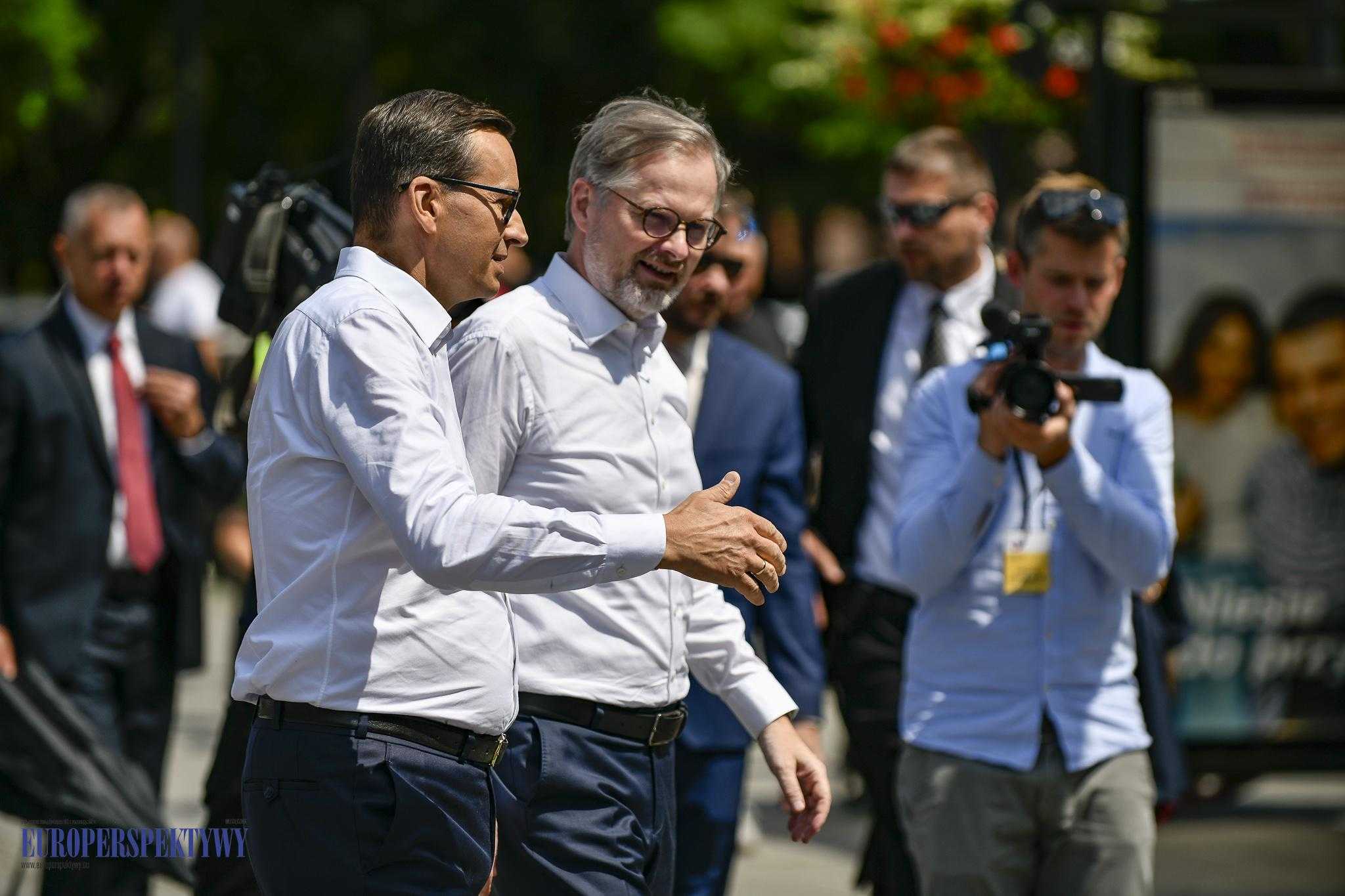 Europerspektywy Katowickie spotkanie premierów Mateusza Morawieckiego i Petra Fiali