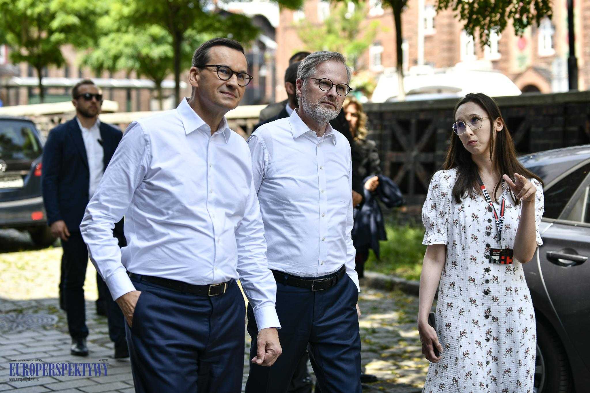 Europerspektywy Katowickie spotkanie premierów Mateusza Morawieckiego i Petra Fiali