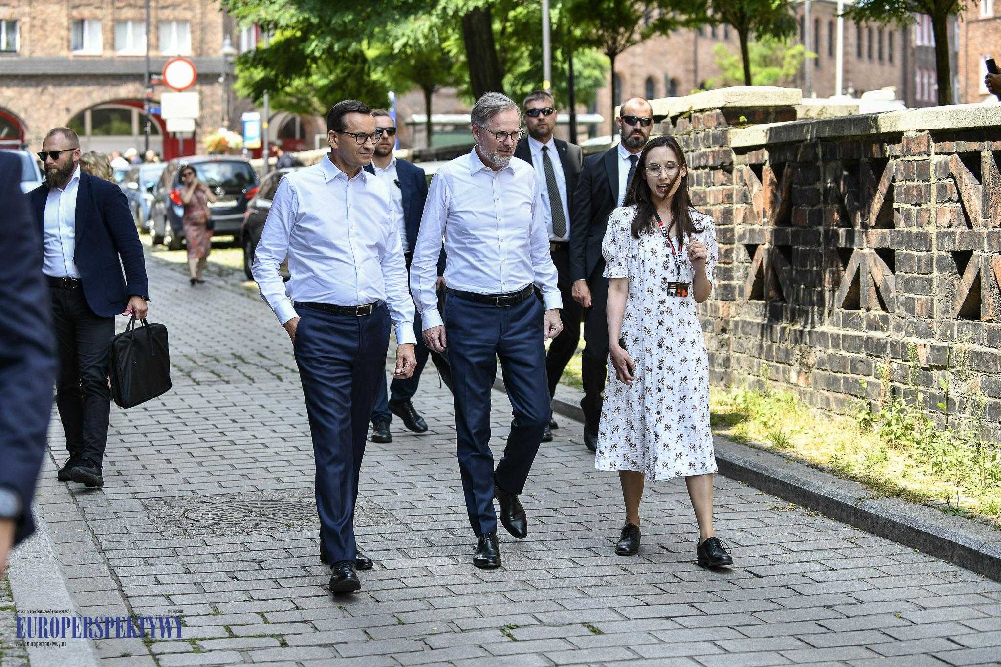 Europerspektywy Katowickie spotkanie premierów Mateusza Morawieckiego i Petra Fiali