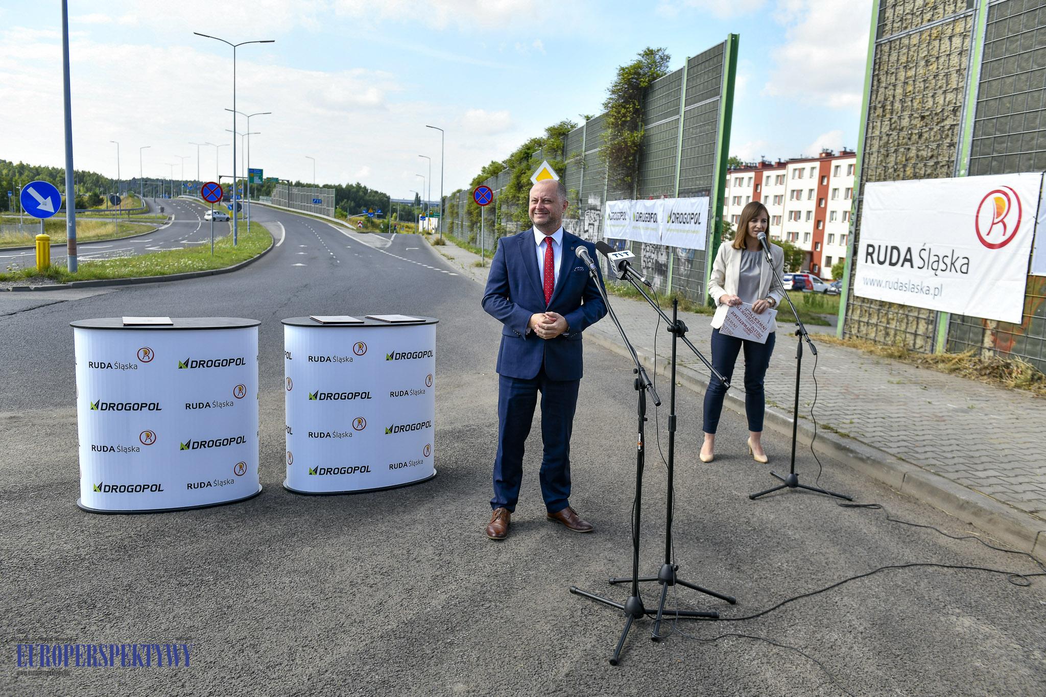 Europerspektywy Ruda Śląska i Drogopol: rozbudowa drogi N-S