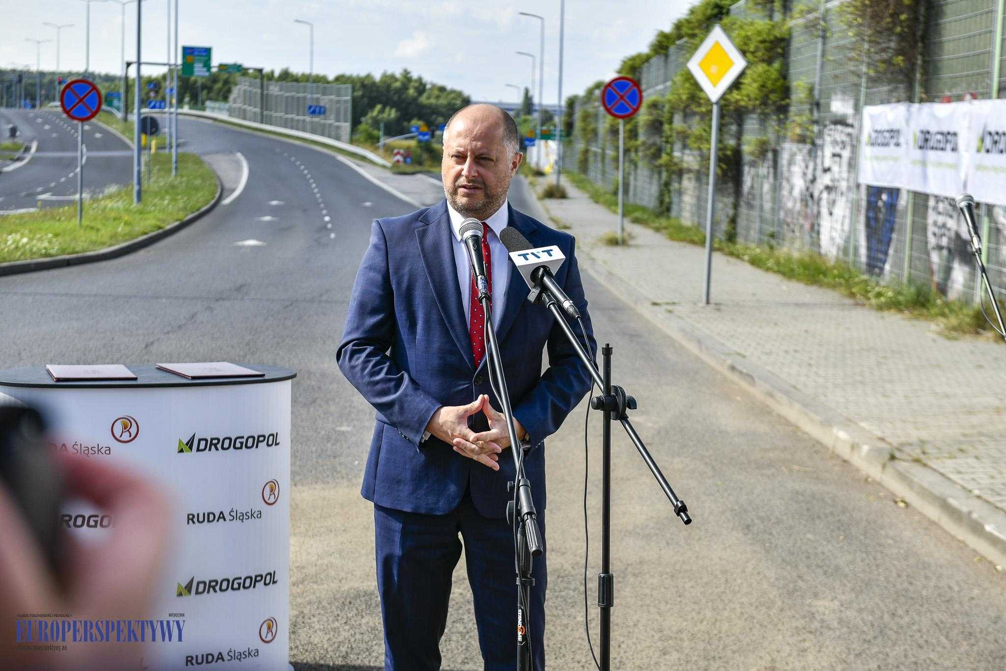 Europerspektywy Ruda Śląska i Drogopol: rozbudowa drogi N-S