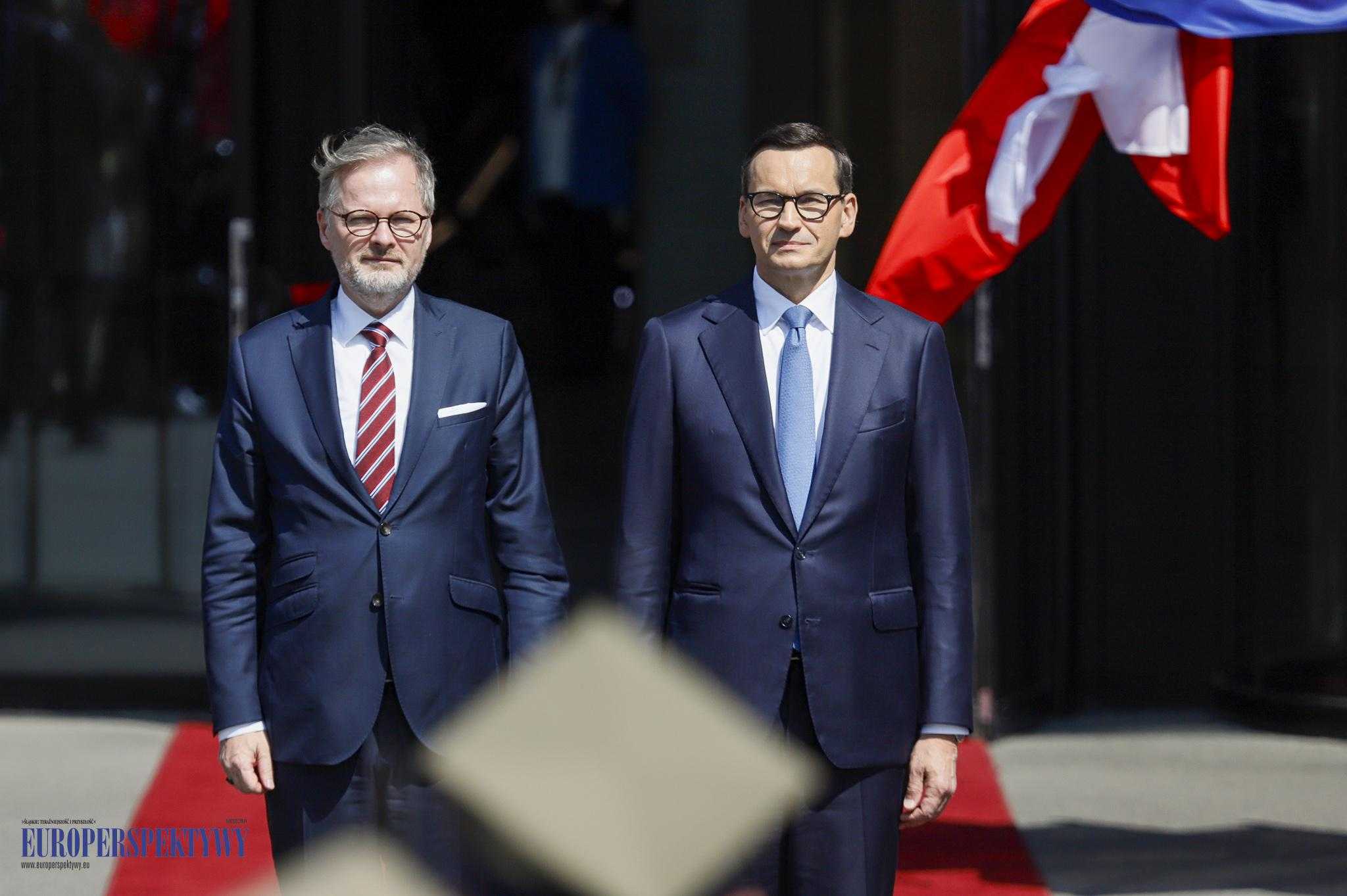 Europerspektywy Katowickie spotkanie premierów Mateusza Morawieckiego i Petra Fiali