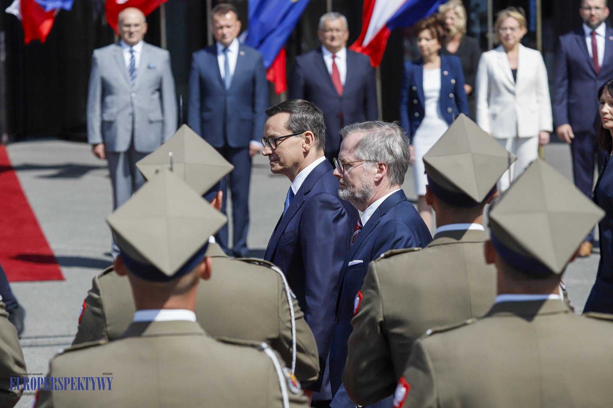 Europerspektywy Katowickie spotkanie premierów Mateusza Morawieckiego i Petra Fiali