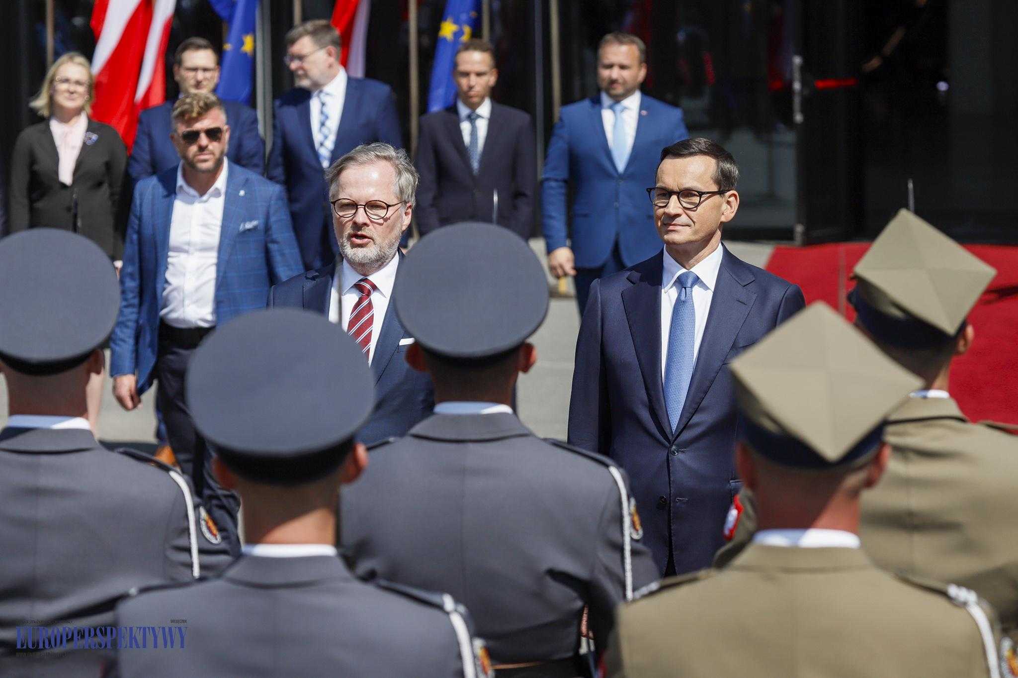 Europerspektywy Katowickie spotkanie premierów Mateusza Morawieckiego i Petra Fiali