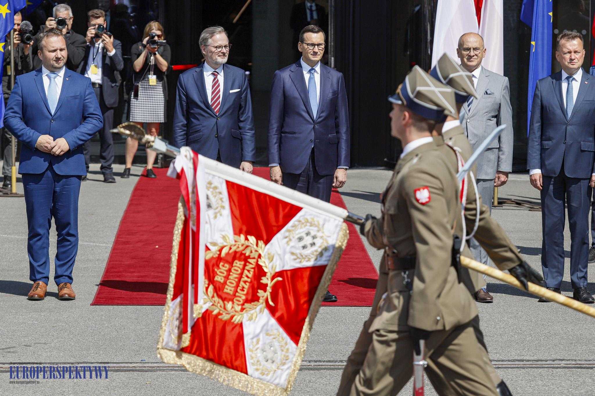 Europerspektywy Katowickie spotkanie premierów Mateusza Morawieckiego i Petra Fiali