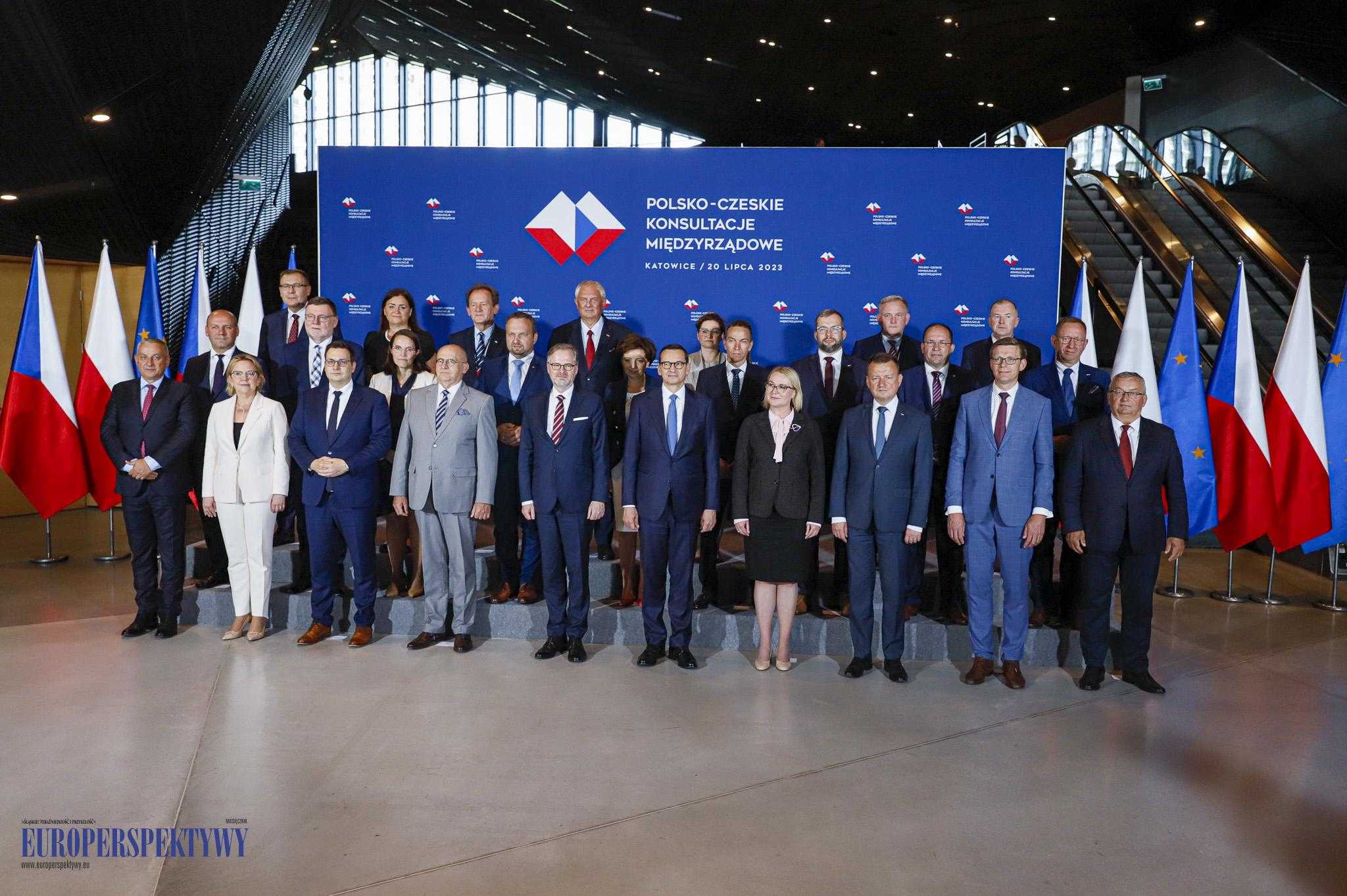 Europerspektywy Katowickie spotkanie premierów Mateusza Morawieckiego i Petra Fiali