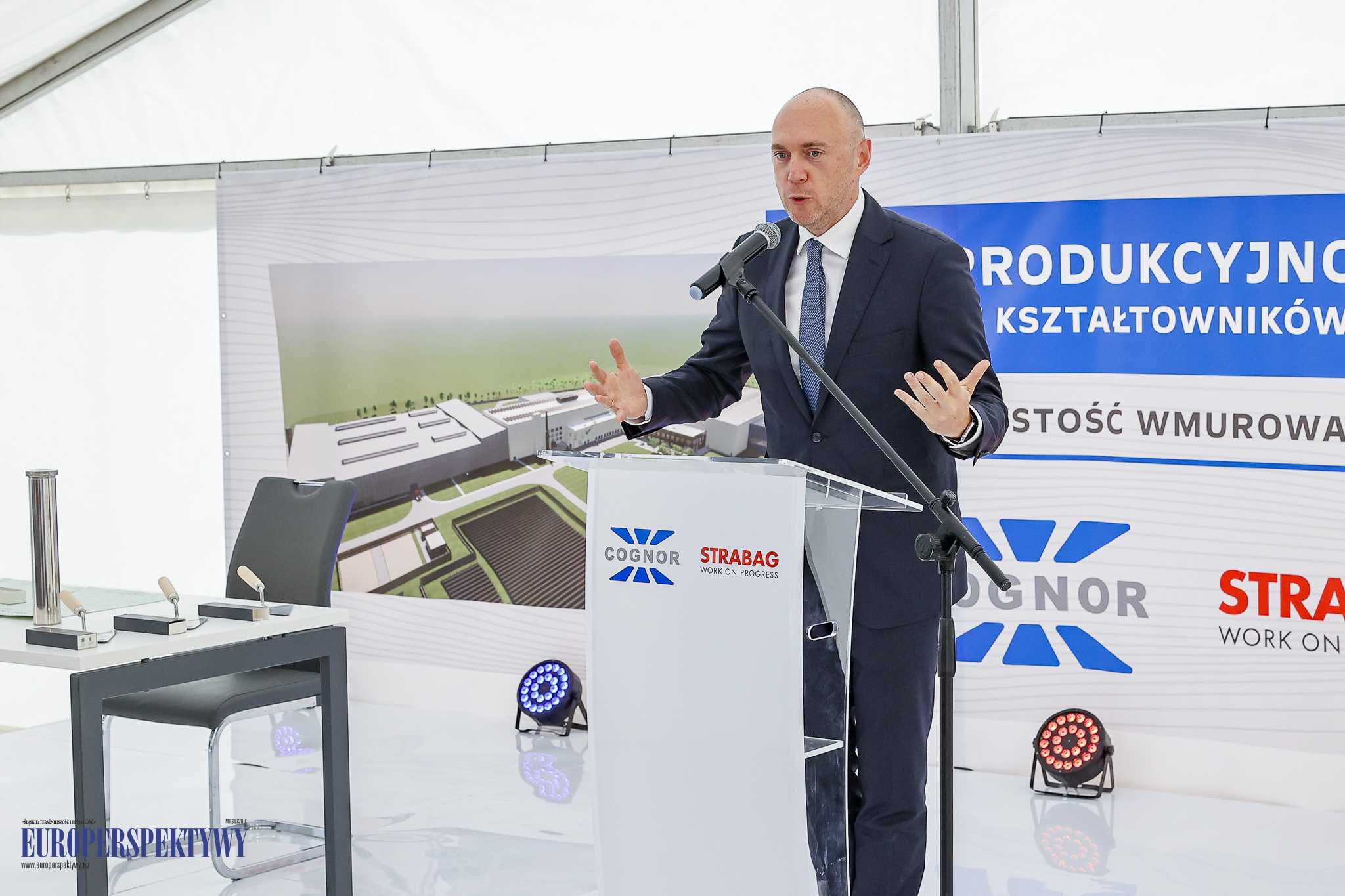 Europerspektywy Cognor buduje walcownię