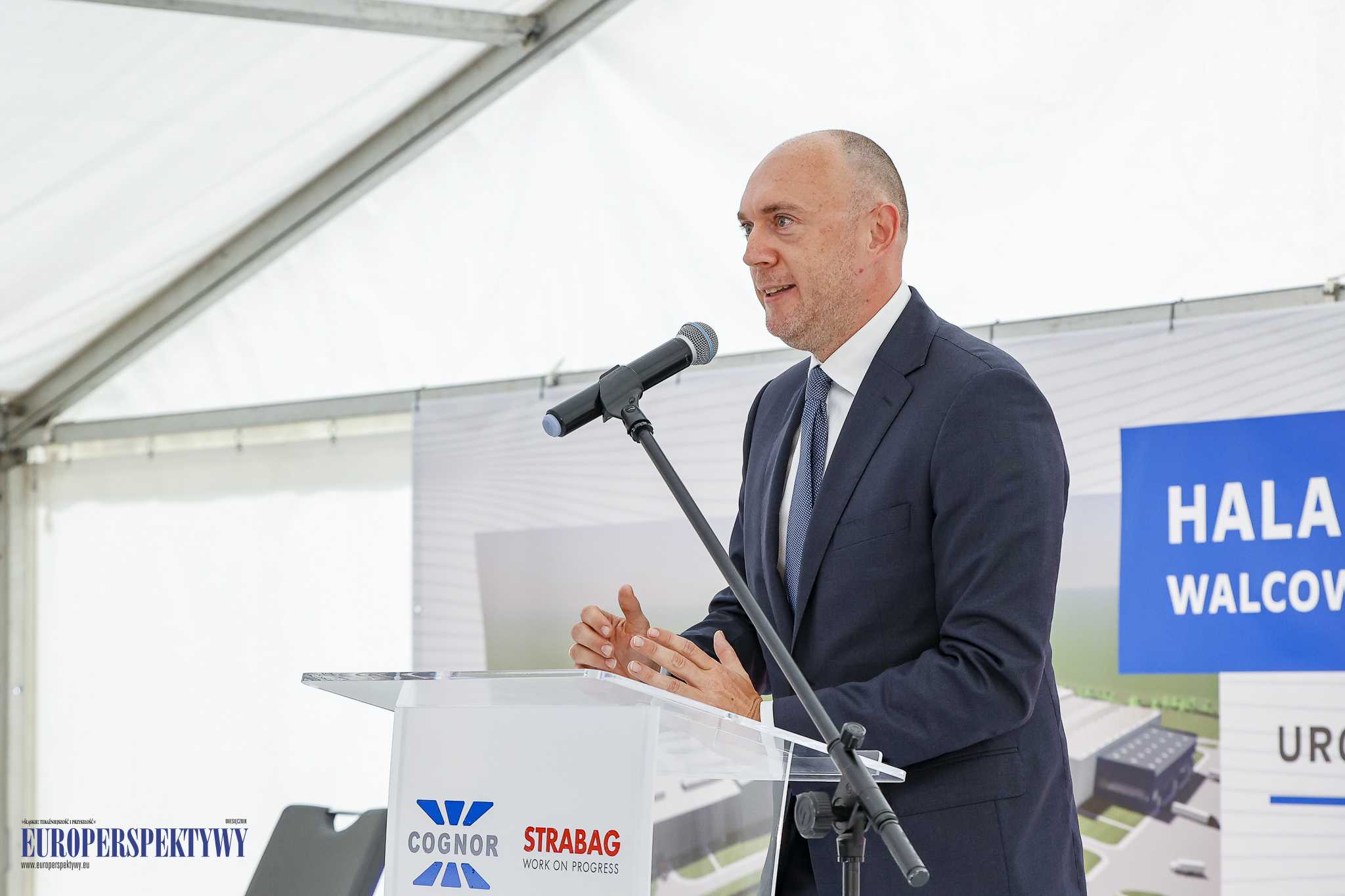 Europerspektywy Cognor buduje walcownię