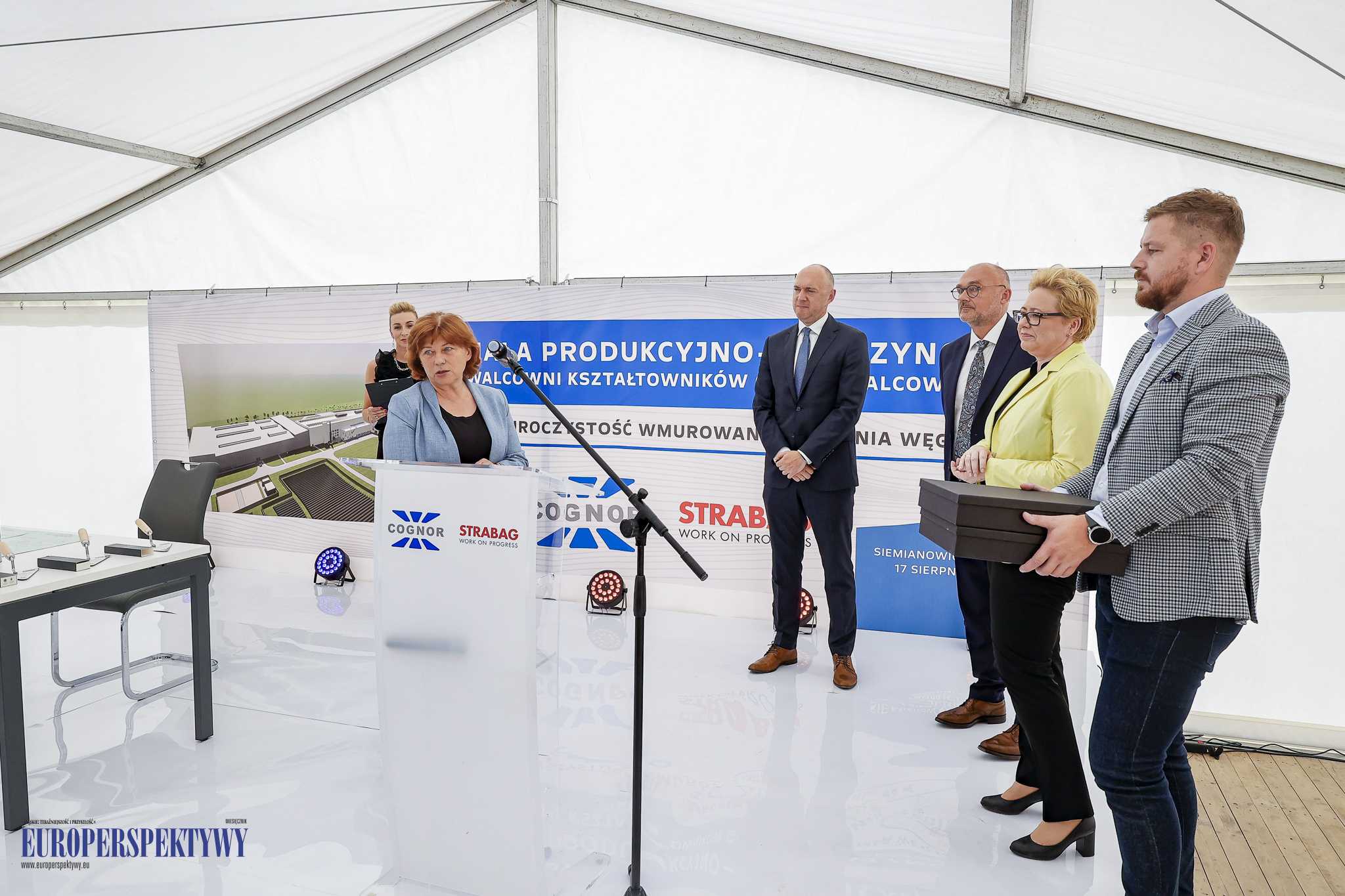 Europerspektywy Cognor buduje walcownię