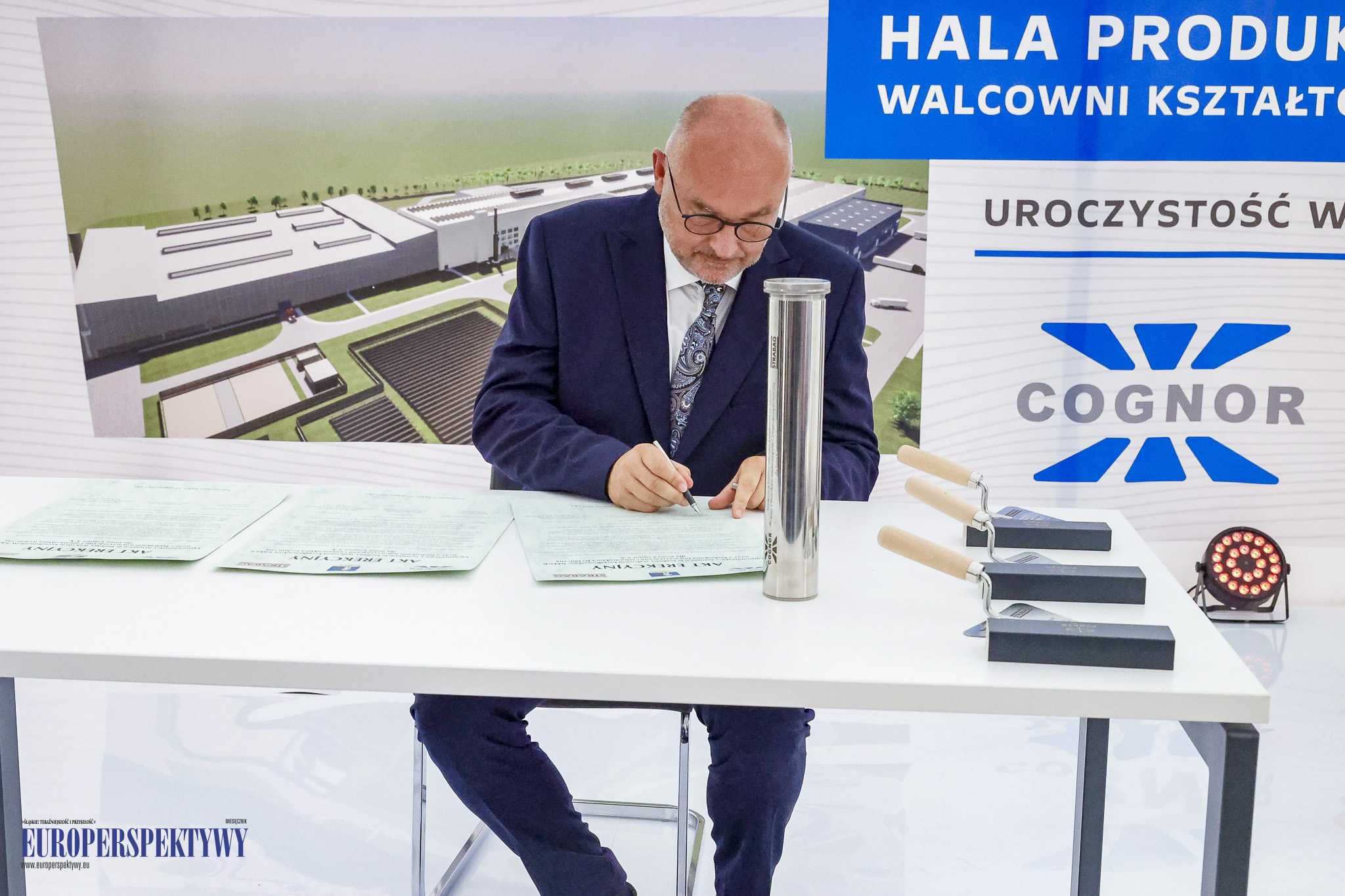 Europerspektywy Cognor buduje walcownię