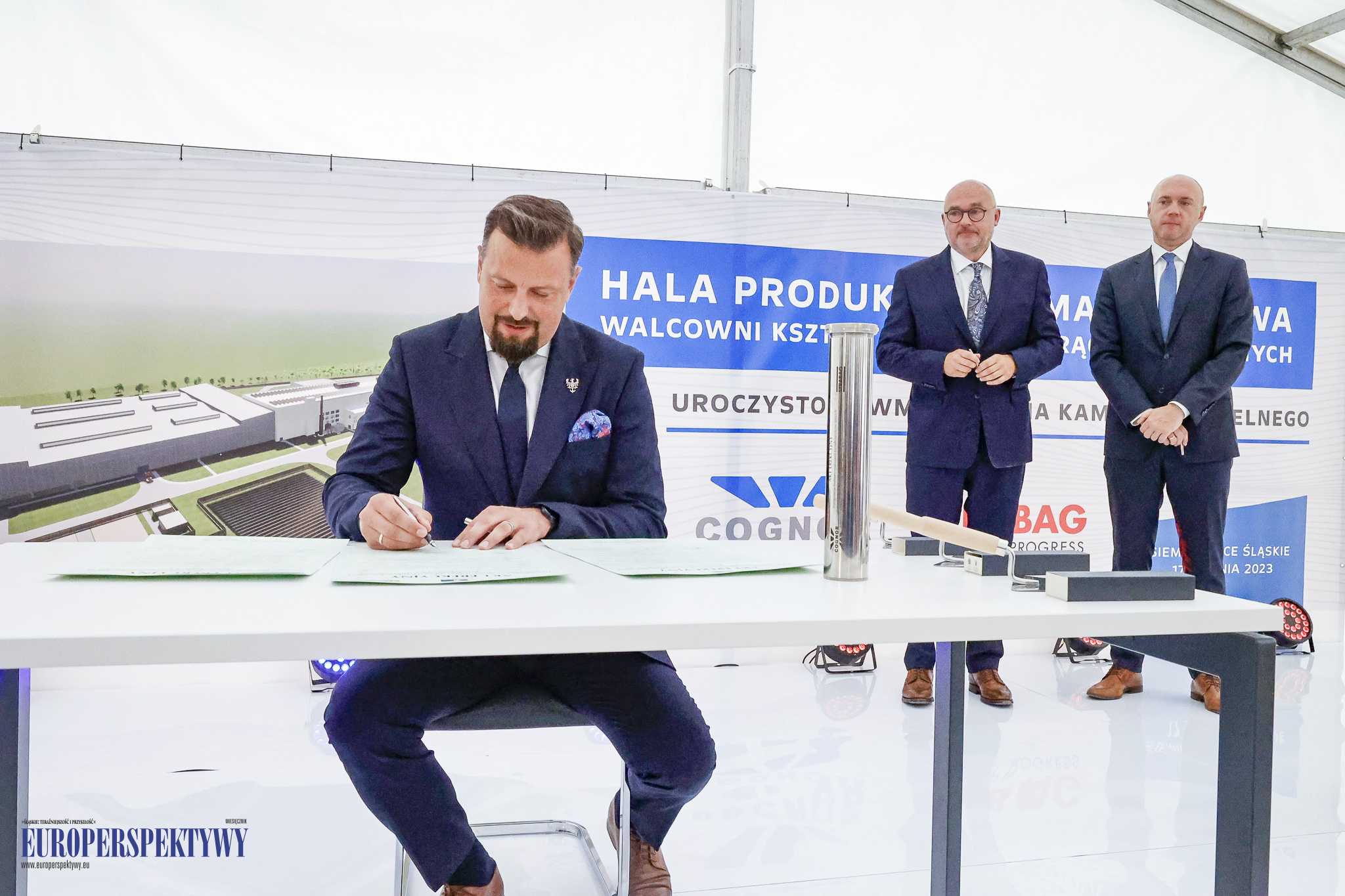 Europerspektywy Cognor buduje walcownię