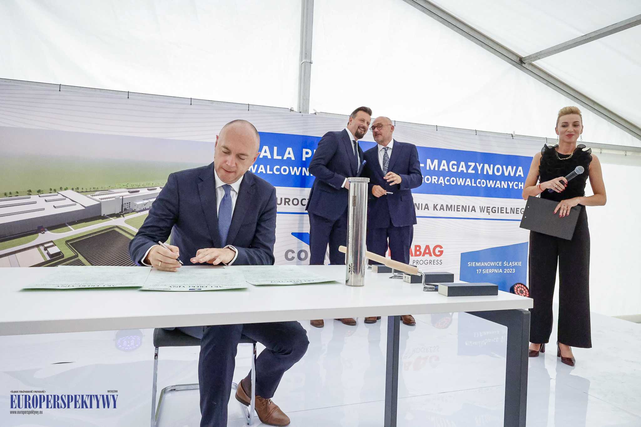 Europerspektywy Cognor buduje walcownię