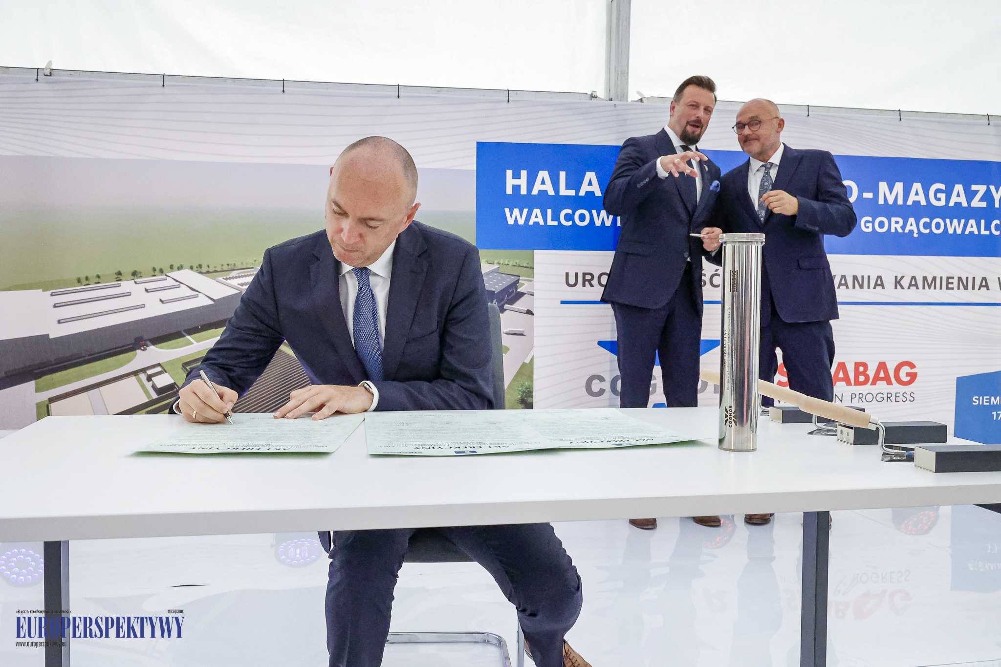 Europerspektywy Cognor buduje walcownię