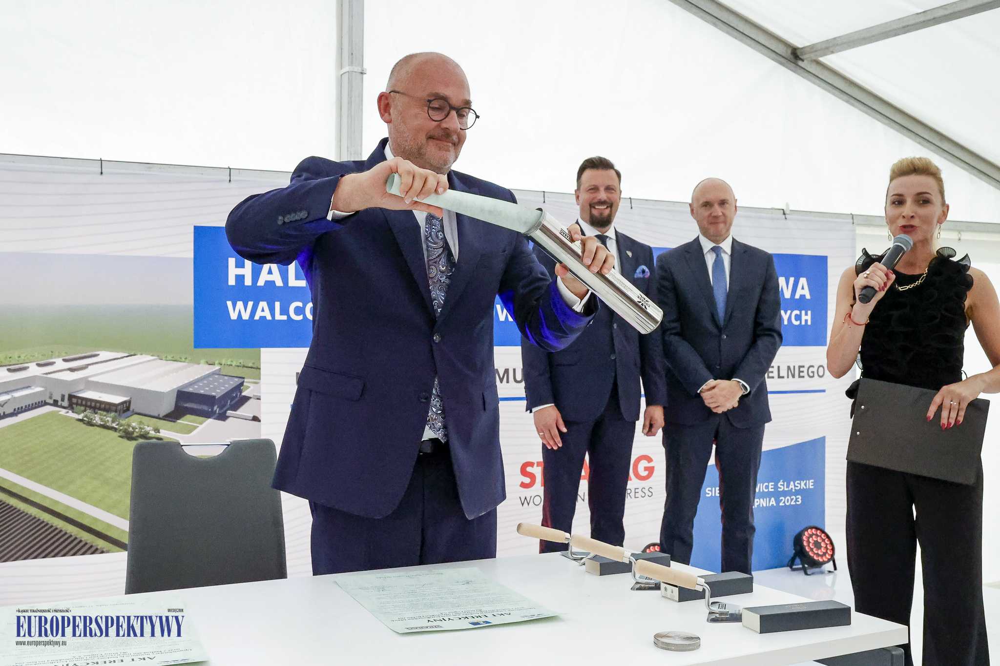 Europerspektywy Cognor buduje walcownię