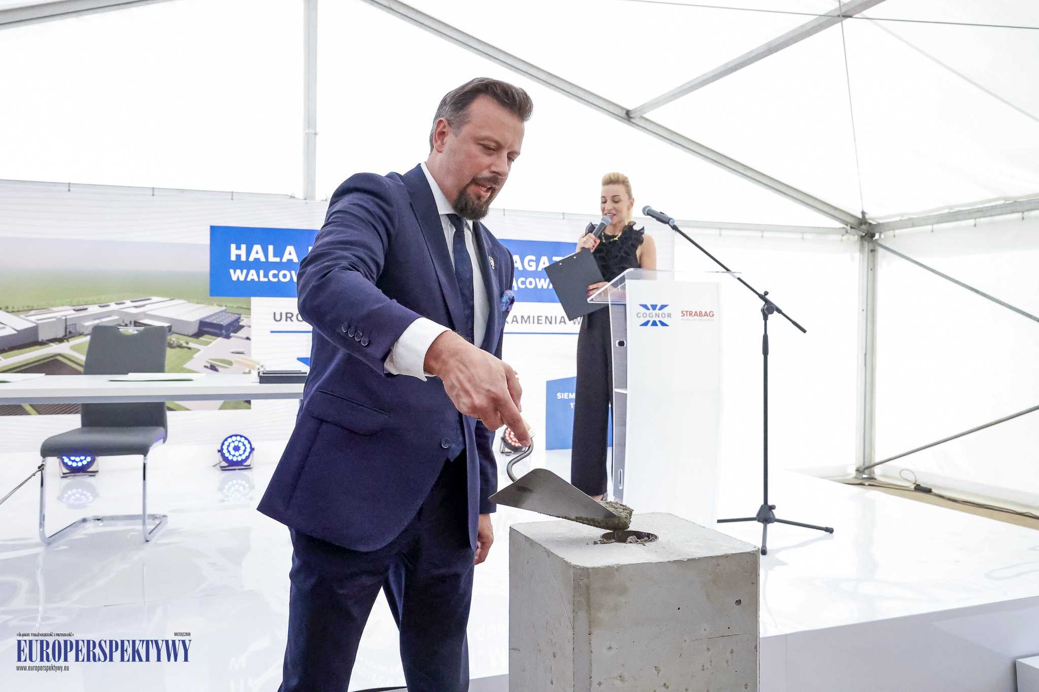 Europerspektywy Cognor buduje walcownię