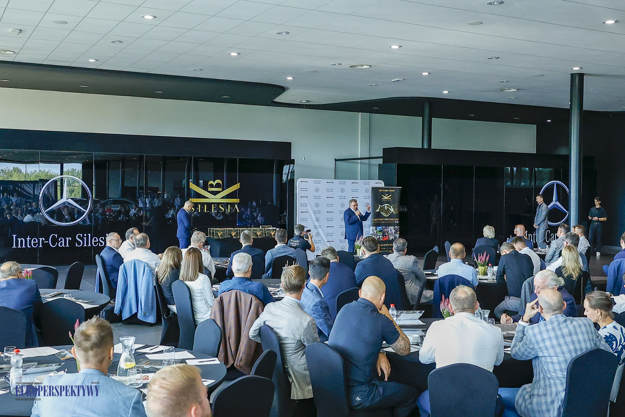 Zamknięte spotkanie partnerów i inwestorów Grupa Silesia & Me Europerspektywy Klub Biznesu Silesia w Inter-Car Silesia Mercedes-Benz