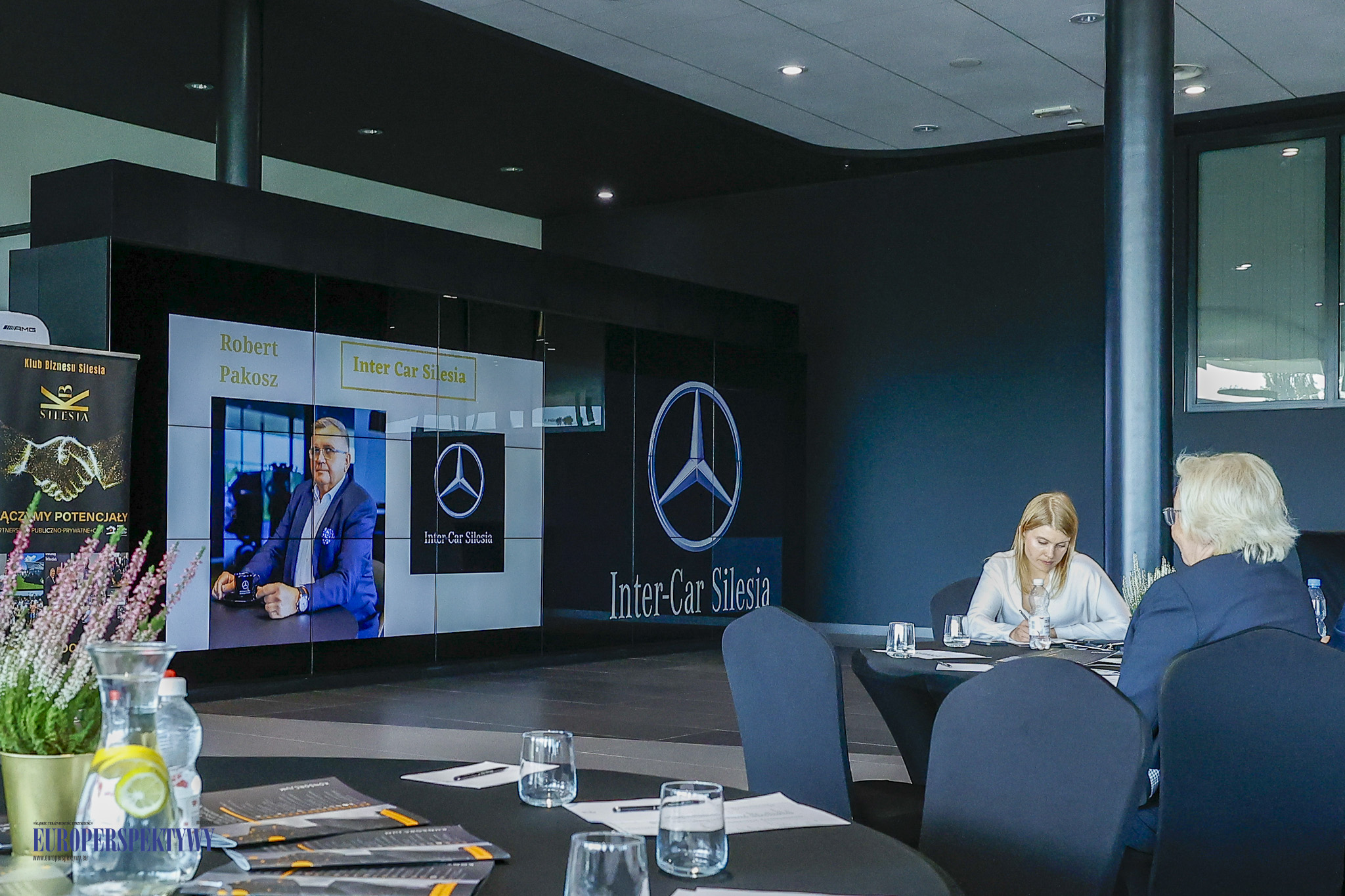 Zamknięte spotkanie partnerów i inwestorów Grupa Silesia & Me Europerspektywy Klub Biznesu Silesia w Inter-Car Silesia Mercedes-Benz