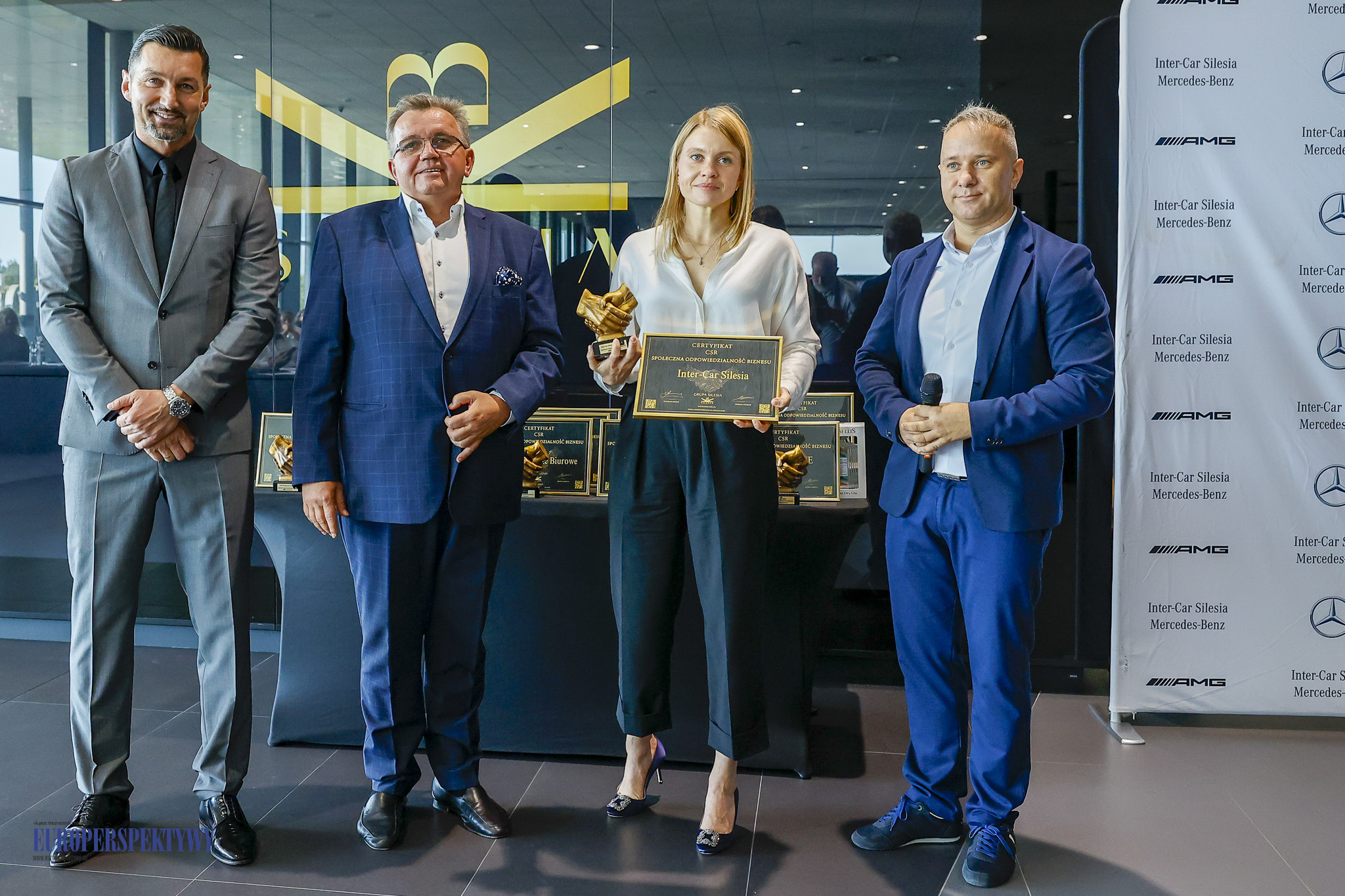 Zamknięte spotkanie partnerów i inwestorów Grupa Silesia & Me Europerspektywy Klub Biznesu Silesia w Inter-Car Silesia Mercedes-Benz