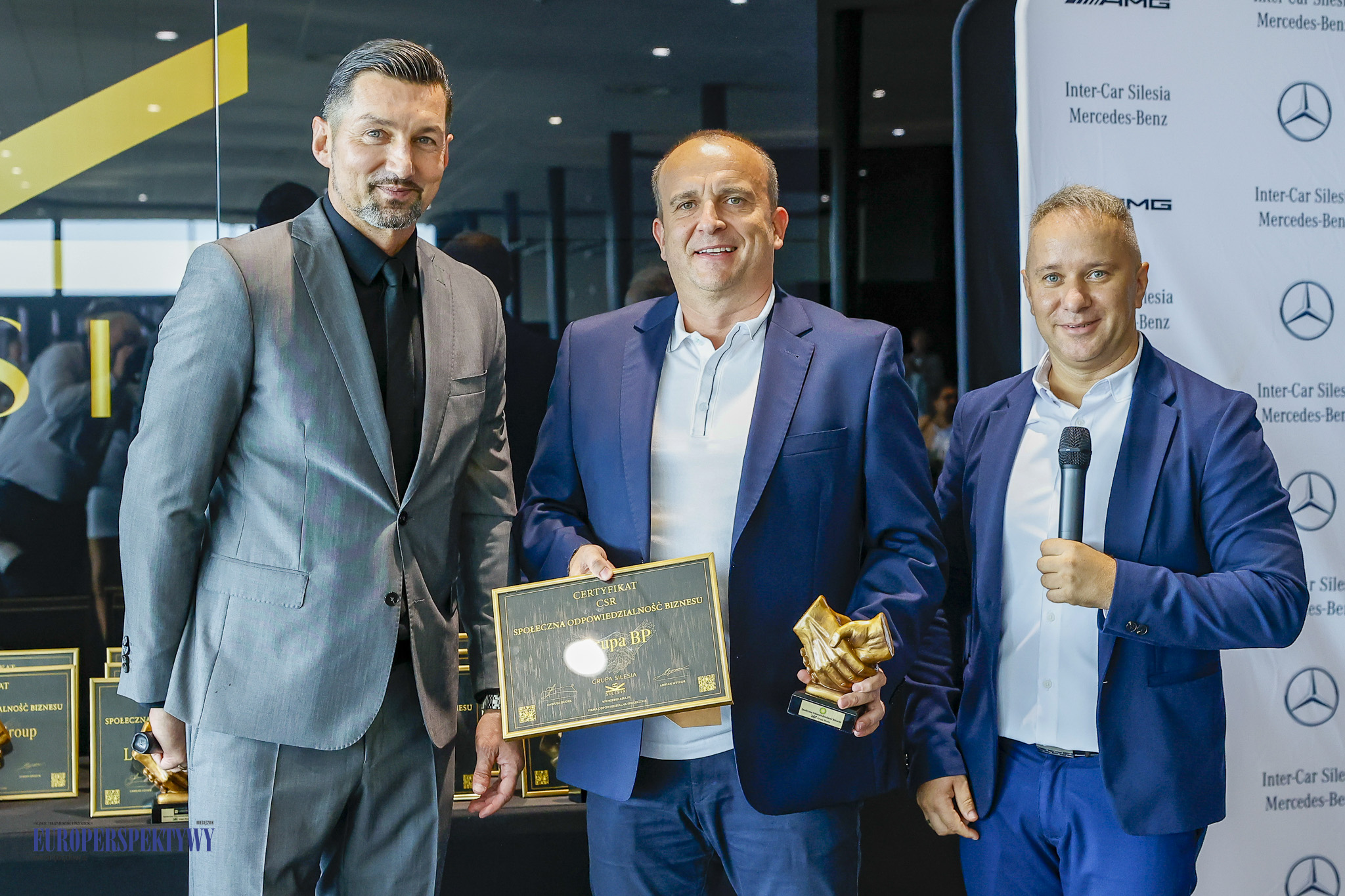 Zamknięte spotkanie partnerów i inwestorów Grupa Silesia & Me Europerspektywy Klub Biznesu Silesia w Inter-Car Silesia Mercedes-Benz