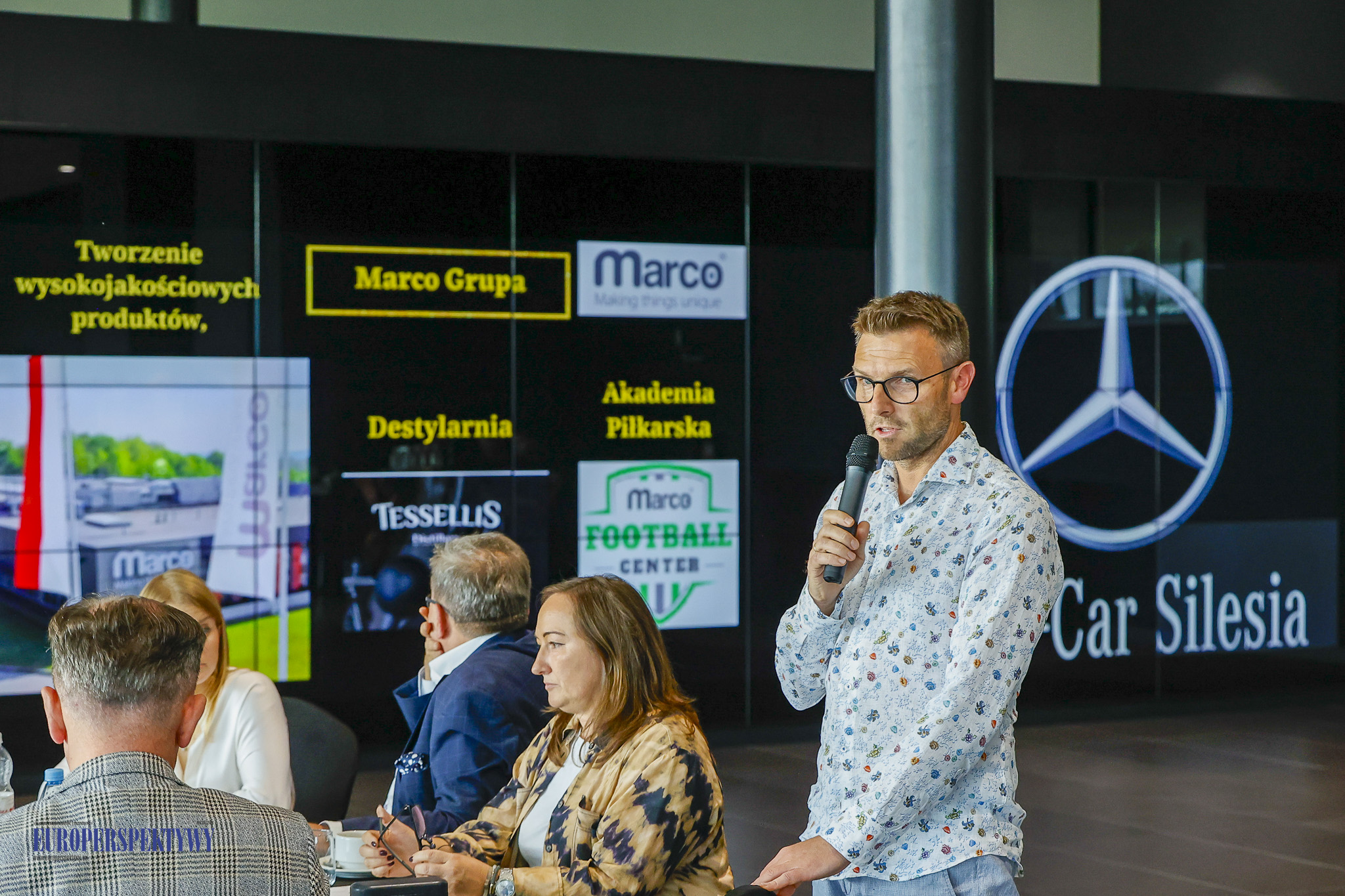 Zamknięte spotkanie partnerów i inwestorów Grupa Silesia & Me Europerspektywy Klub Biznesu Silesia w Inter-Car Silesia Mercedes-Benz