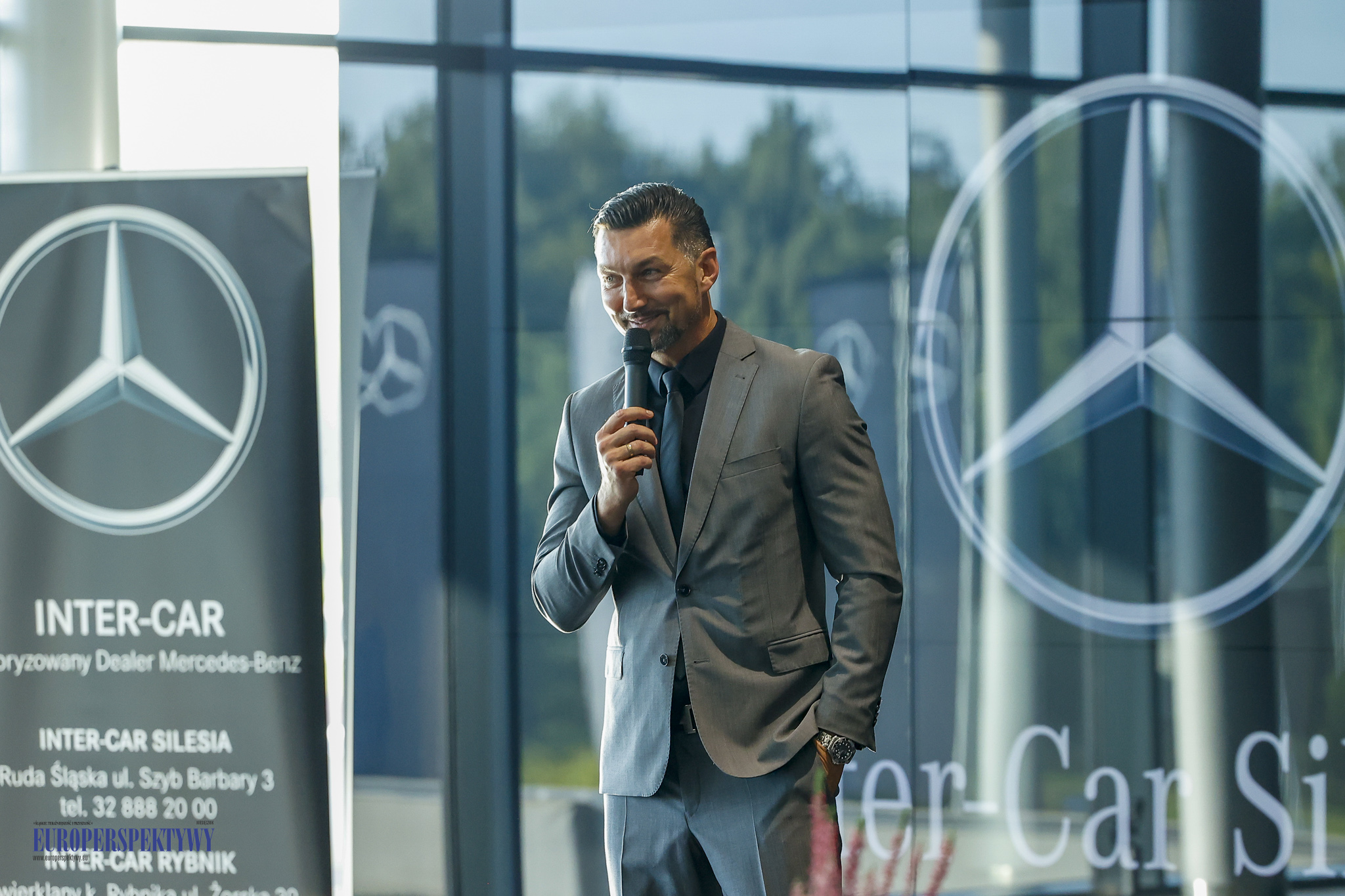 Zamknięte spotkanie partnerów i inwestorów Grupa Silesia & Me Europerspektywy Klub Biznesu Silesia w Inter-Car Silesia Mercedes-Benz