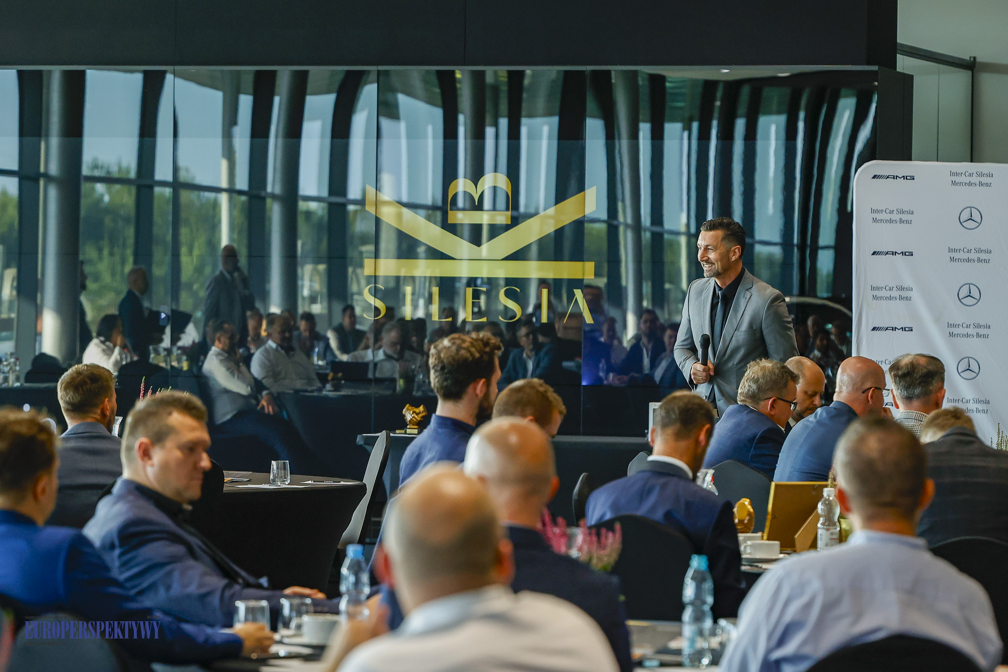 Zamknięte spotkanie partnerów i inwestorów Grupa Silesia & Me Europerspektywy Klub Biznesu Silesia w Inter-Car Silesia Mercedes-Benz