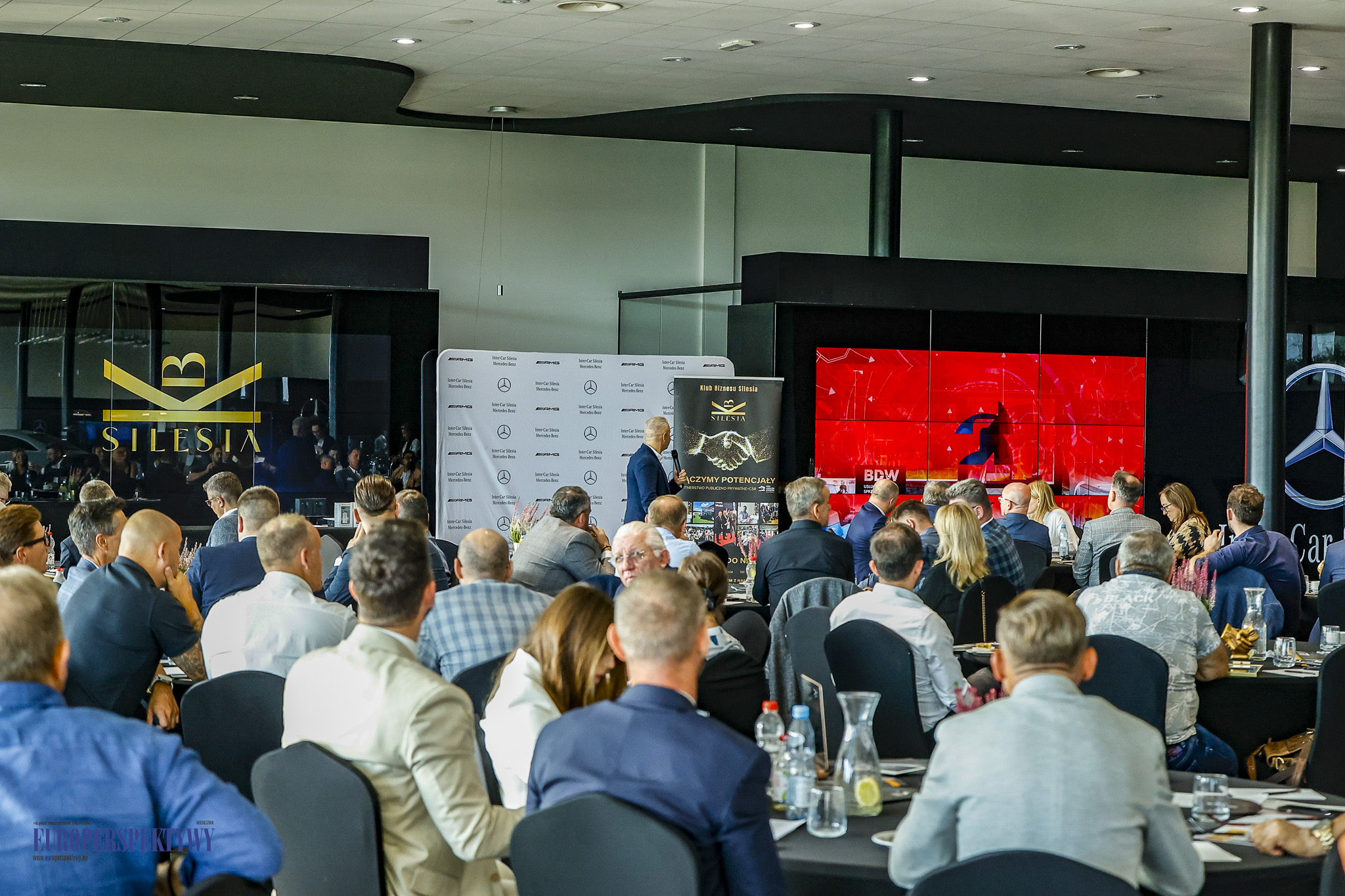 Zamknięte spotkanie partnerów i inwestorów Grupa Silesia & Me Europerspektywy Klub Biznesu Silesia w Inter-Car Silesia Mercedes-Benz