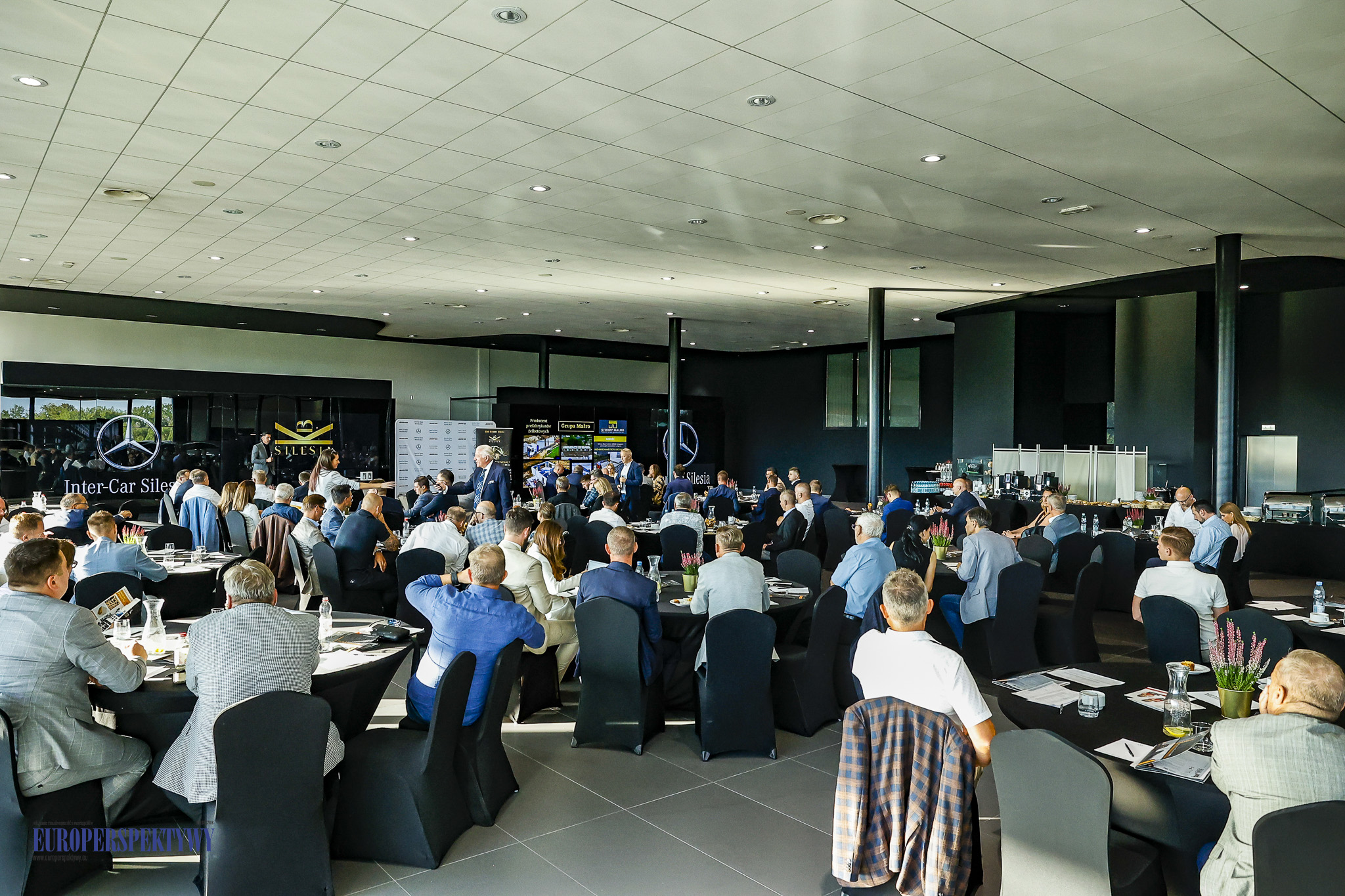 Zamknięte spotkanie partnerów i inwestorów Grupa Silesia & Me Europerspektywy Klub Biznesu Silesia w Inter-Car Silesia Mercedes-Benz