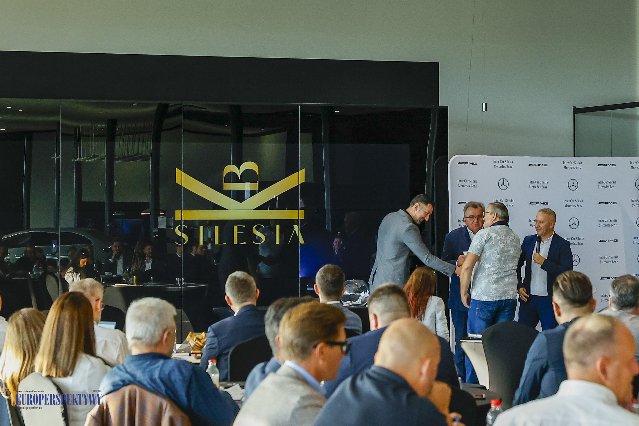 Zamknięte spotkanie partnerów i inwestorów Grupa Silesia & Me Europerspektywy Klub Biznesu Silesia w Inter-Car Silesia Mercedes-Benz