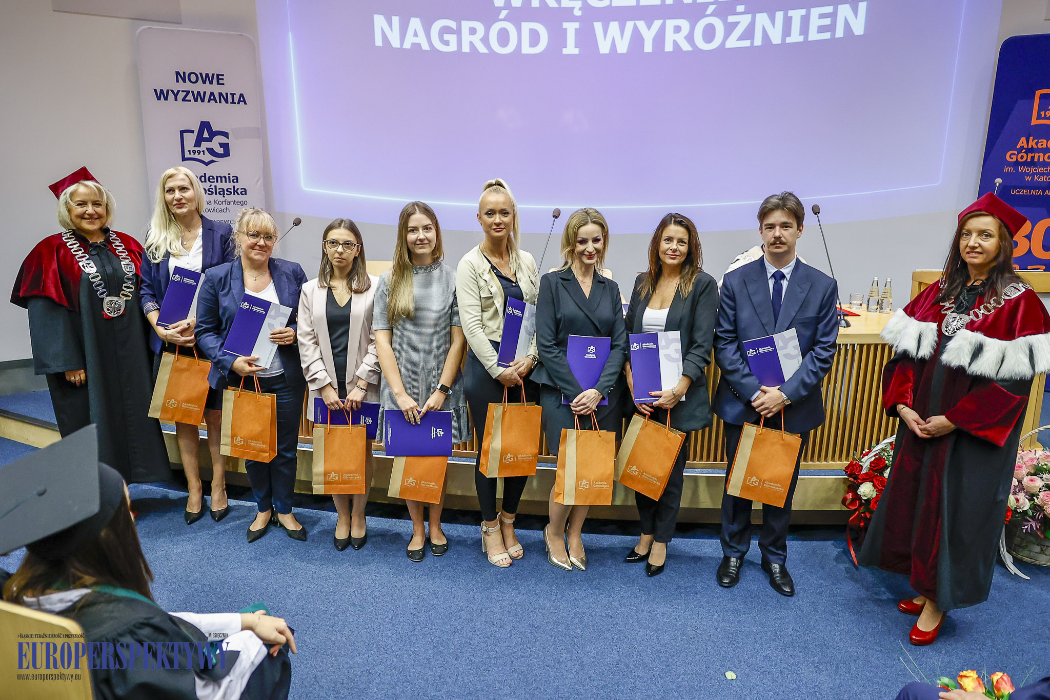 INAUGURACJA ROKU 2023/2024 AKADEMIA GÓRNOŚLĄSKA Europerspektywy Akademia Górnośląska w Katowicach rozpoczęła rok akademicki 2023/2024