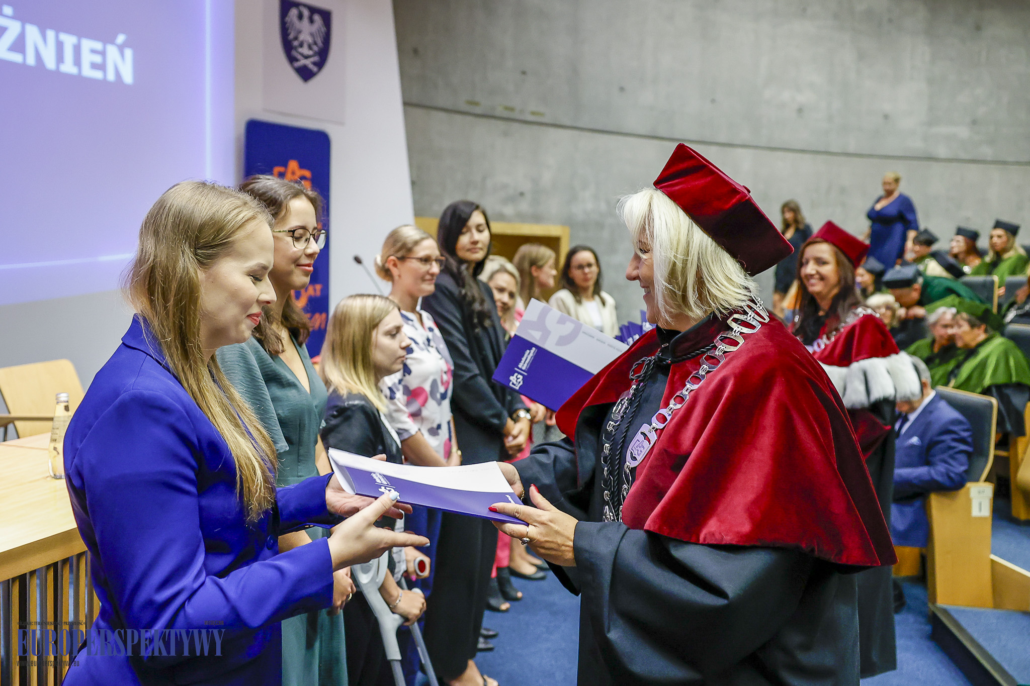 INAUGURACJA ROKU 2023/2024 AKADEMIA GÓRNOŚLĄSKA Europerspektywy Akademia Górnośląska w Katowicach rozpoczęła rok akademicki 2023/2024