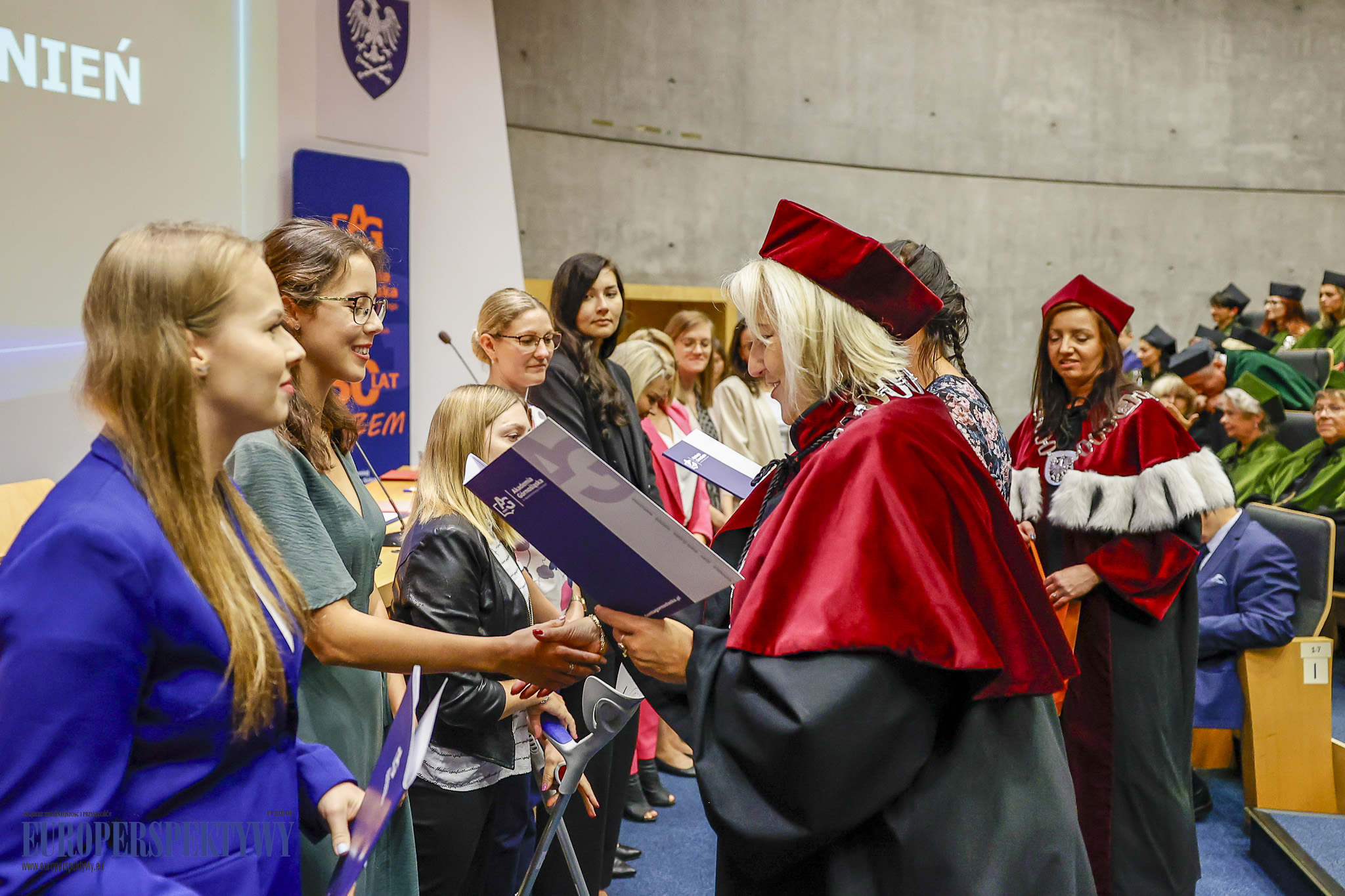 INAUGURACJA ROKU 2023/2024 AKADEMIA GÓRNOŚLĄSKA Europerspektywy Akademia Górnośląska w Katowicach rozpoczęła rok akademicki 2023/2024