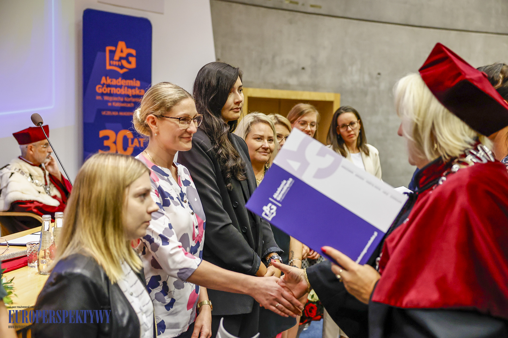 INAUGURACJA ROKU 2023/2024 AKADEMIA GÓRNOŚLĄSKA Europerspektywy Akademia Górnośląska w Katowicach rozpoczęła rok akademicki 2023/2024