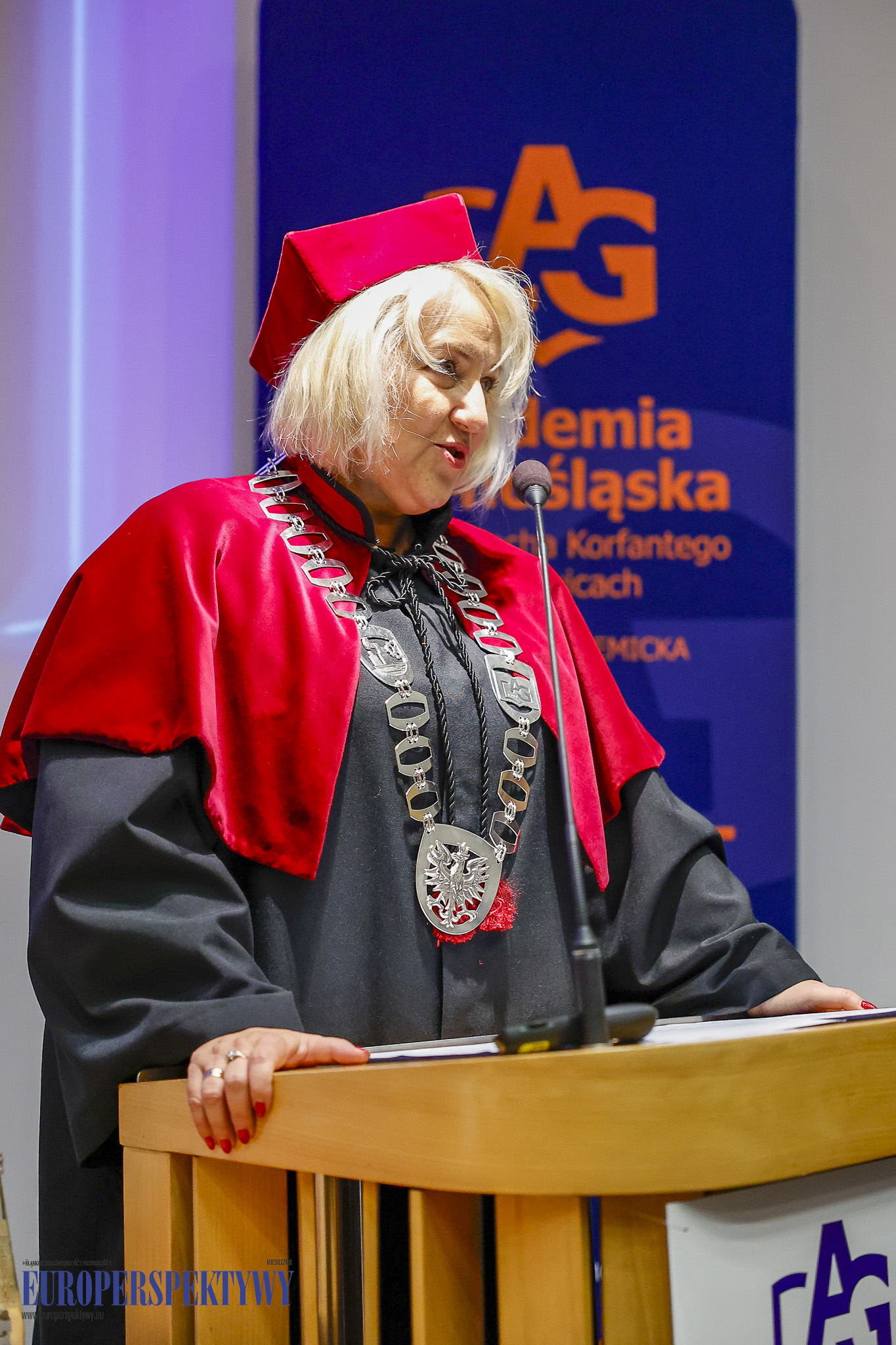 INAUGURACJA ROKU 2023/2024 AKADEMIA GÓRNOŚLĄSKA Europerspektywy Akademia Górnośląska w Katowicach rozpoczęła rok akademicki 2023/2024