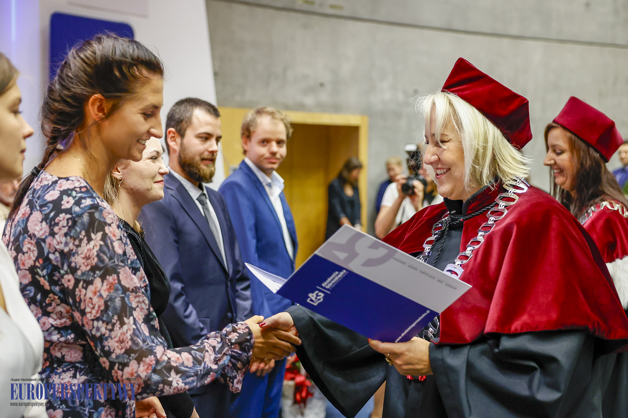 INAUGURACJA ROKU 2023/2024 AKADEMIA GÓRNOŚLĄSKA Europerspektywy Akademia Górnośląska w Katowicach rozpoczęła rok akademicki 2023/2024