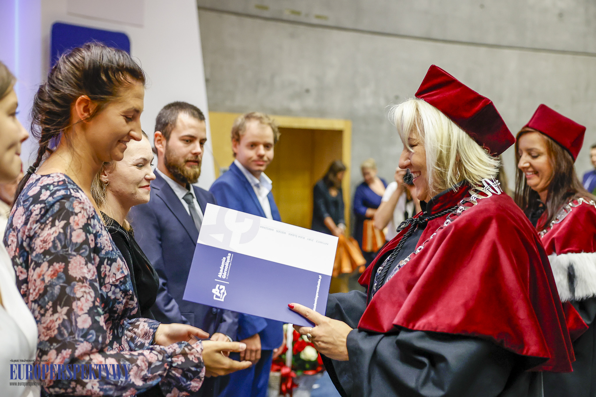 INAUGURACJA ROKU 2023/2024 AKADEMIA GÓRNOŚLĄSKA Europerspektywy Akademia Górnośląska w Katowicach rozpoczęła rok akademicki 2023/2024