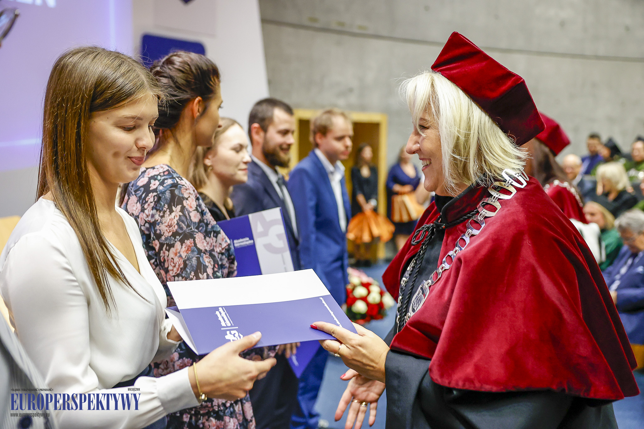 INAUGURACJA ROKU 2023/2024 AKADEMIA GÓRNOŚLĄSKA Europerspektywy Akademia Górnośląska w Katowicach rozpoczęła rok akademicki 2023/2024