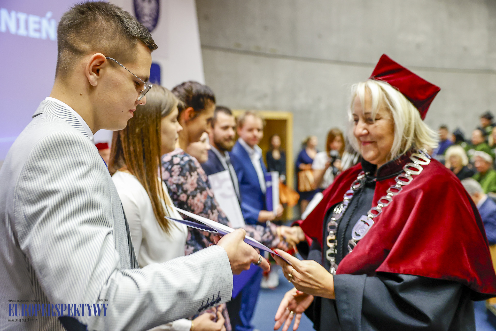 INAUGURACJA ROKU 2023/2024 AKADEMIA GÓRNOŚLĄSKA Europerspektywy Akademia Górnośląska w Katowicach rozpoczęła rok akademicki 2023/2024