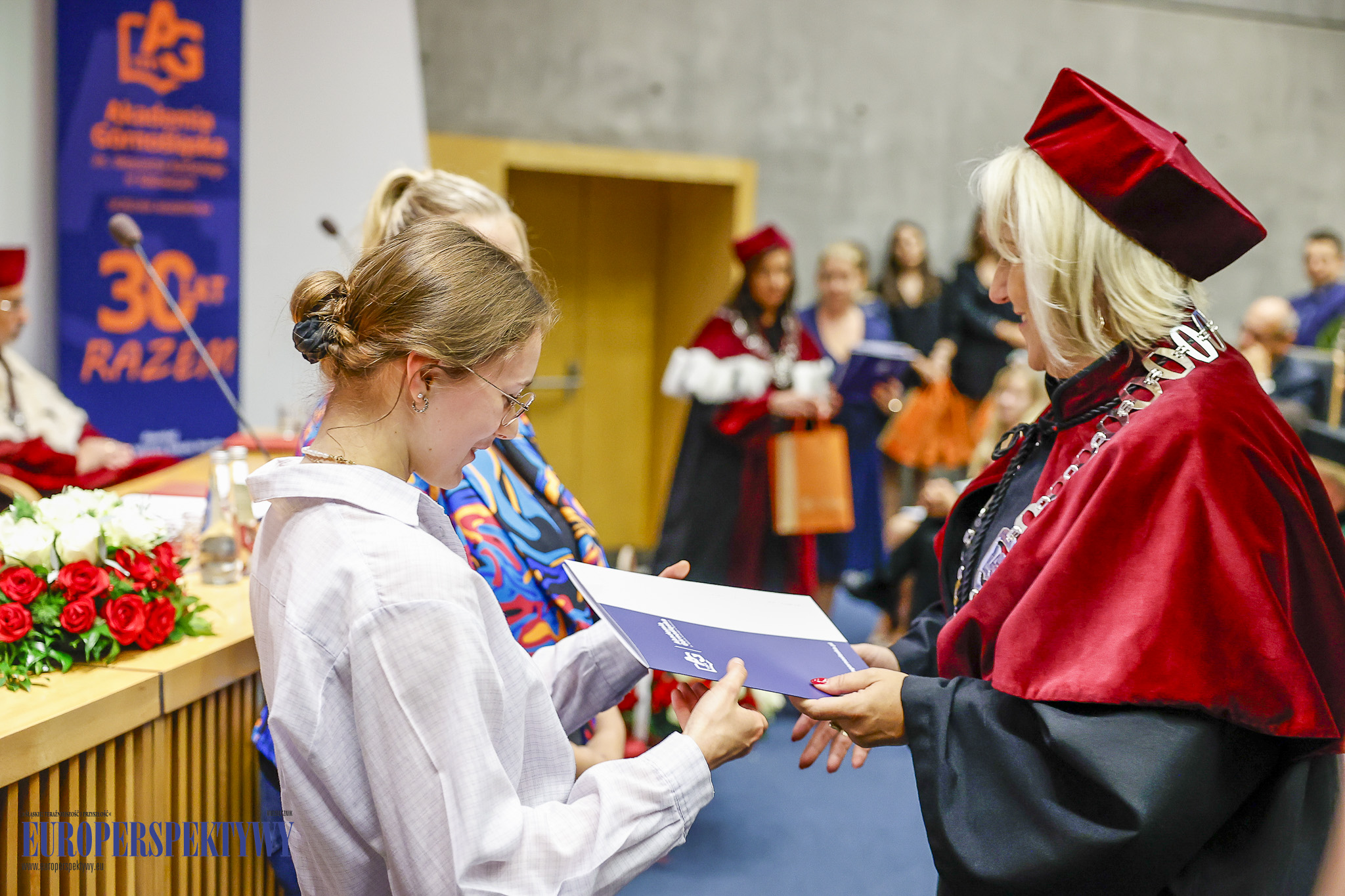 INAUGURACJA ROKU 2023/2024 AKADEMIA GÓRNOŚLĄSKA Europerspektywy Akademia Górnośląska w Katowicach rozpoczęła rok akademicki 2023/2024